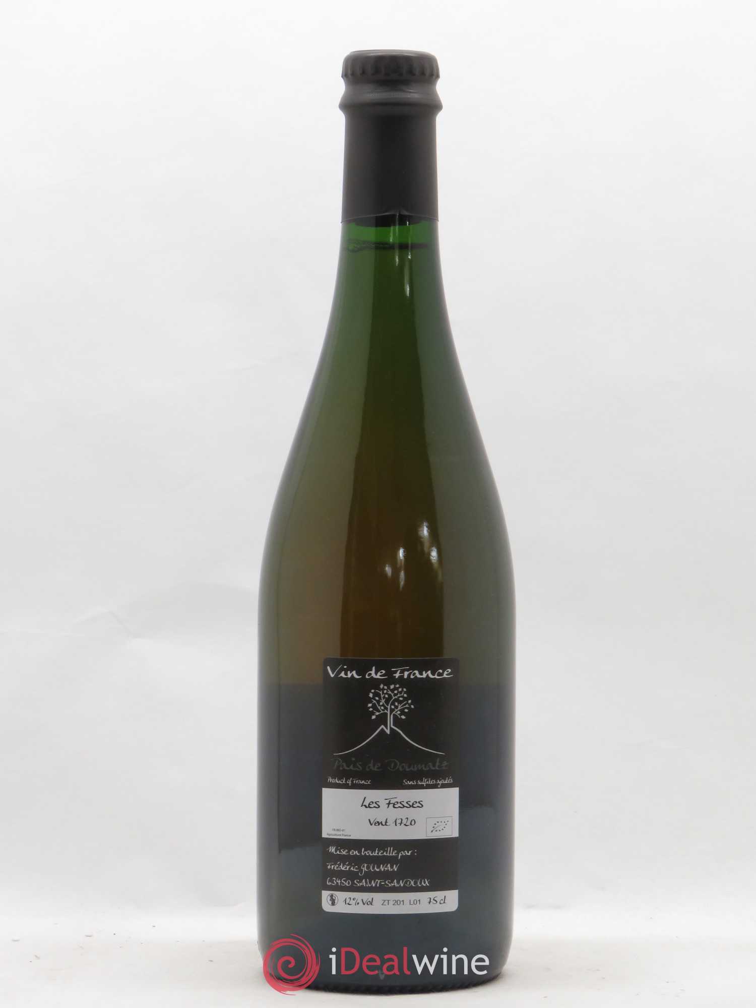 Vin de France Les Fesses Vignoble de l'Arbre Blanc 2017 - Lot de 1 bouteille - 1