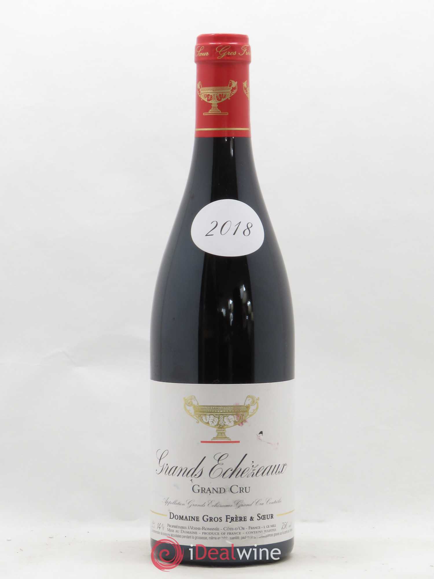 Grands-Echezeaux Grand Cru Gros Frère & Soeur 2018 - Lot de 1 bouteille - 0