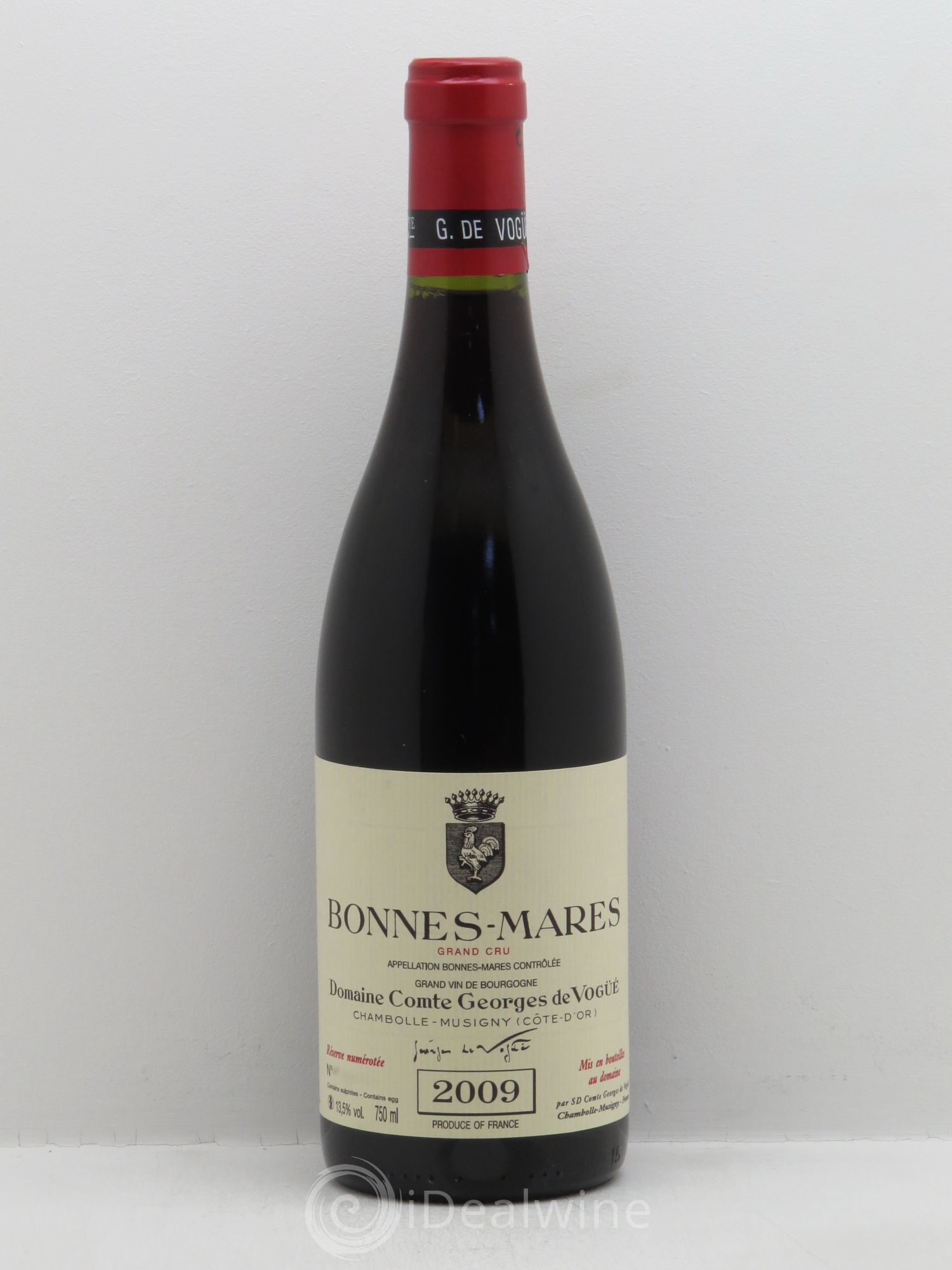 Bonnes-Mares Grand Cru Comte Georges de Vogüé 2009 - Lot de 1 bouteille - 0