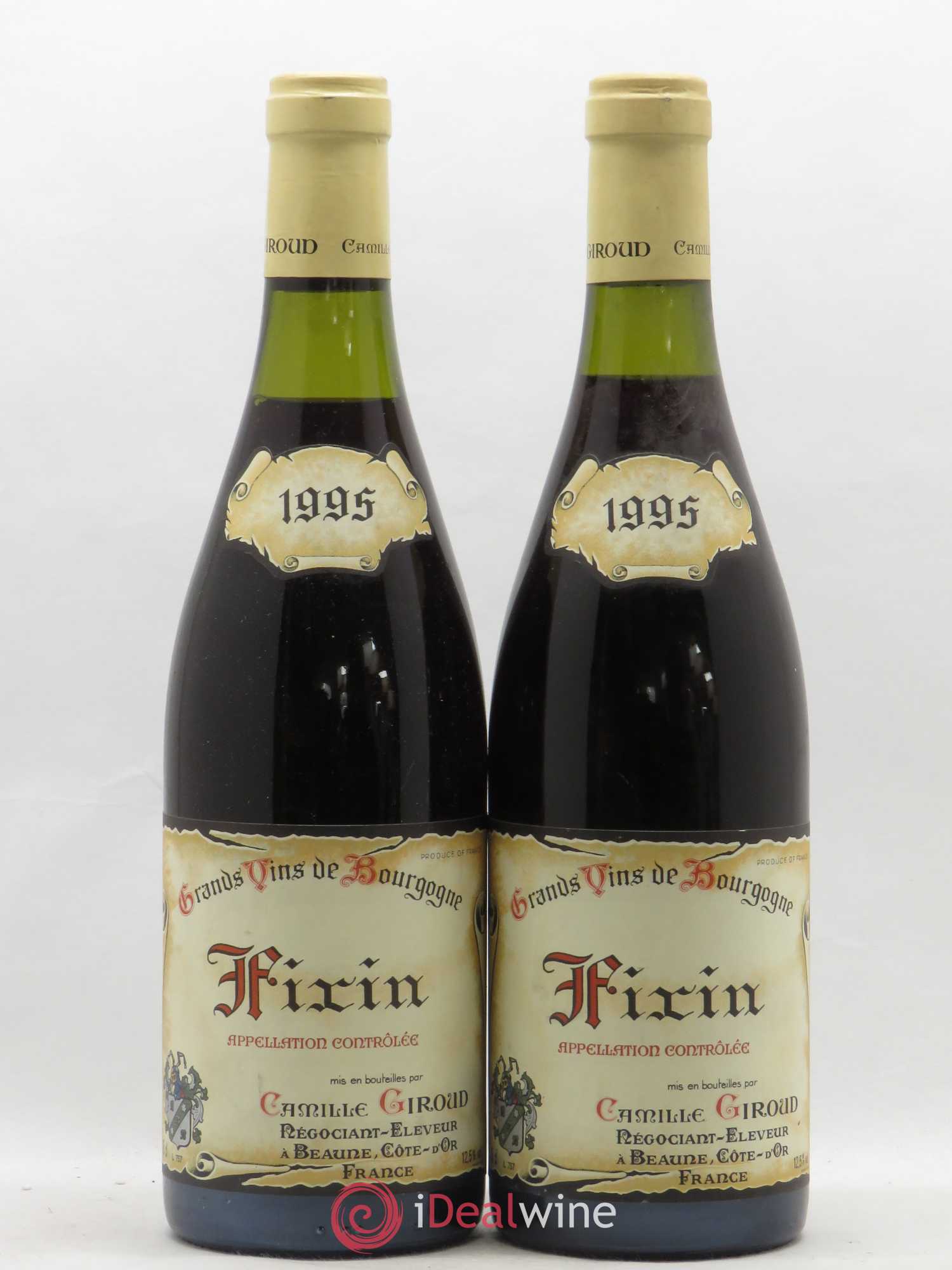 Fixin Camille Giroud (sans prix de réserve) 1995 - Posten von 2 Flaschen - 0