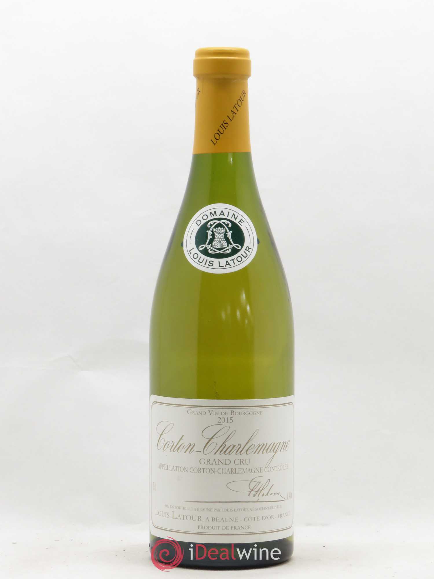 Corton-Charlemagne Grand Cru Louis Latour (sans prix de réserve) 2015 - Lot de 1 bouteille - 0