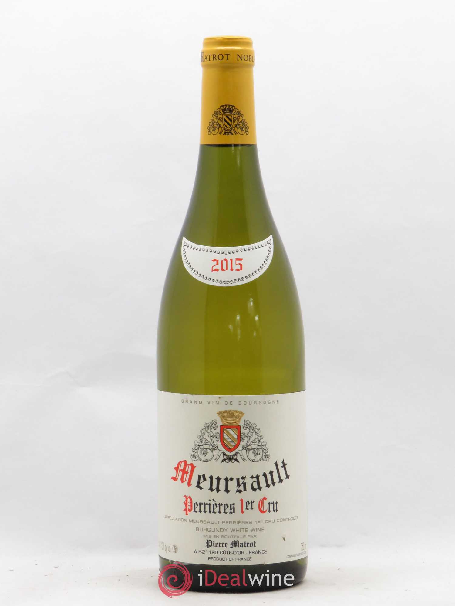 Meursault 1er Cru Perrières Matrot (Domaine) 2015 - Lot de 1 bouteille - 0