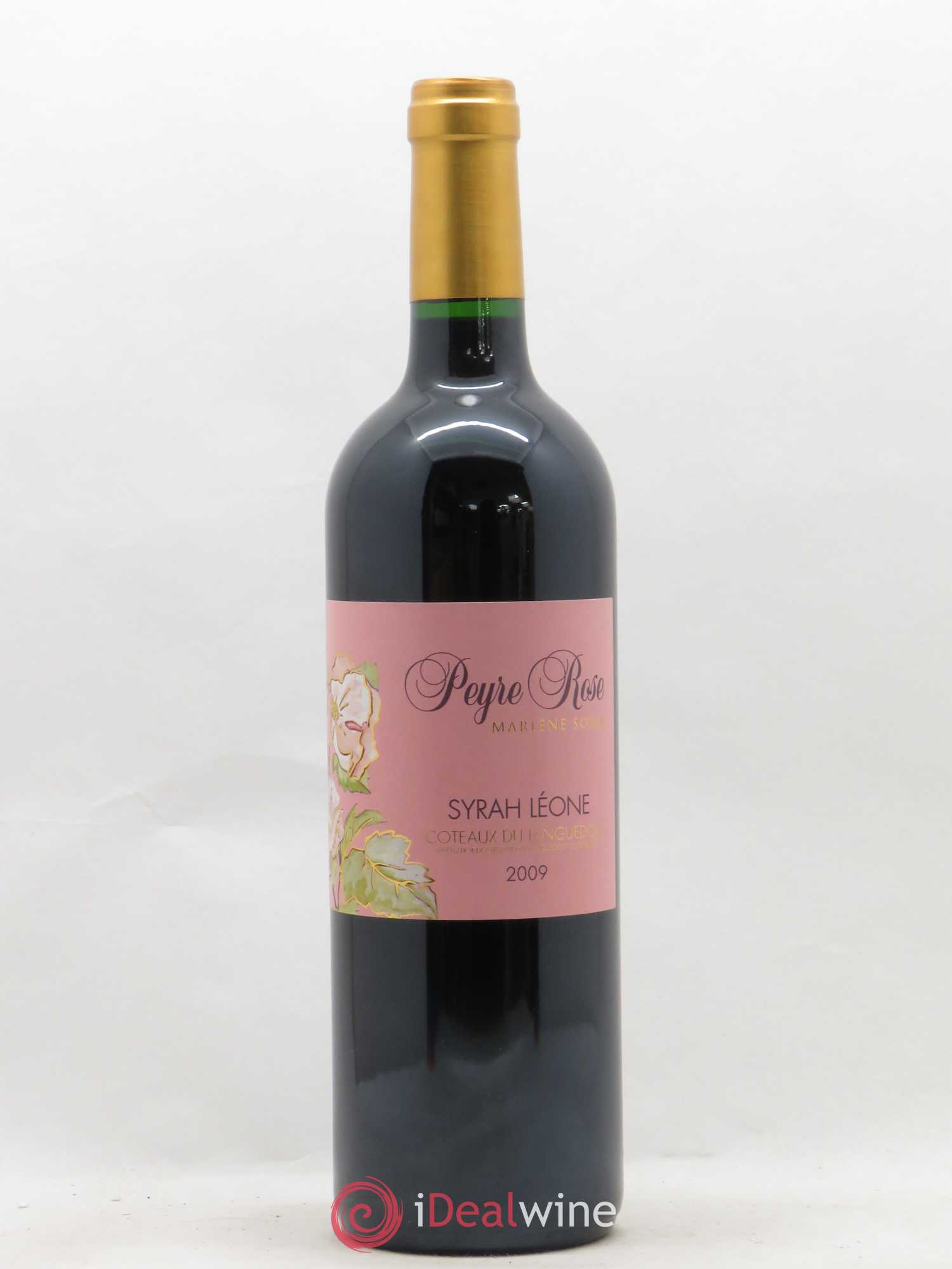 Coteaux du Languedoc Domaine Peyre Rose Belle Léone (anciennement Syrah Léone) Marlène Soria 2009 - Lot de 1 bouteille - 0