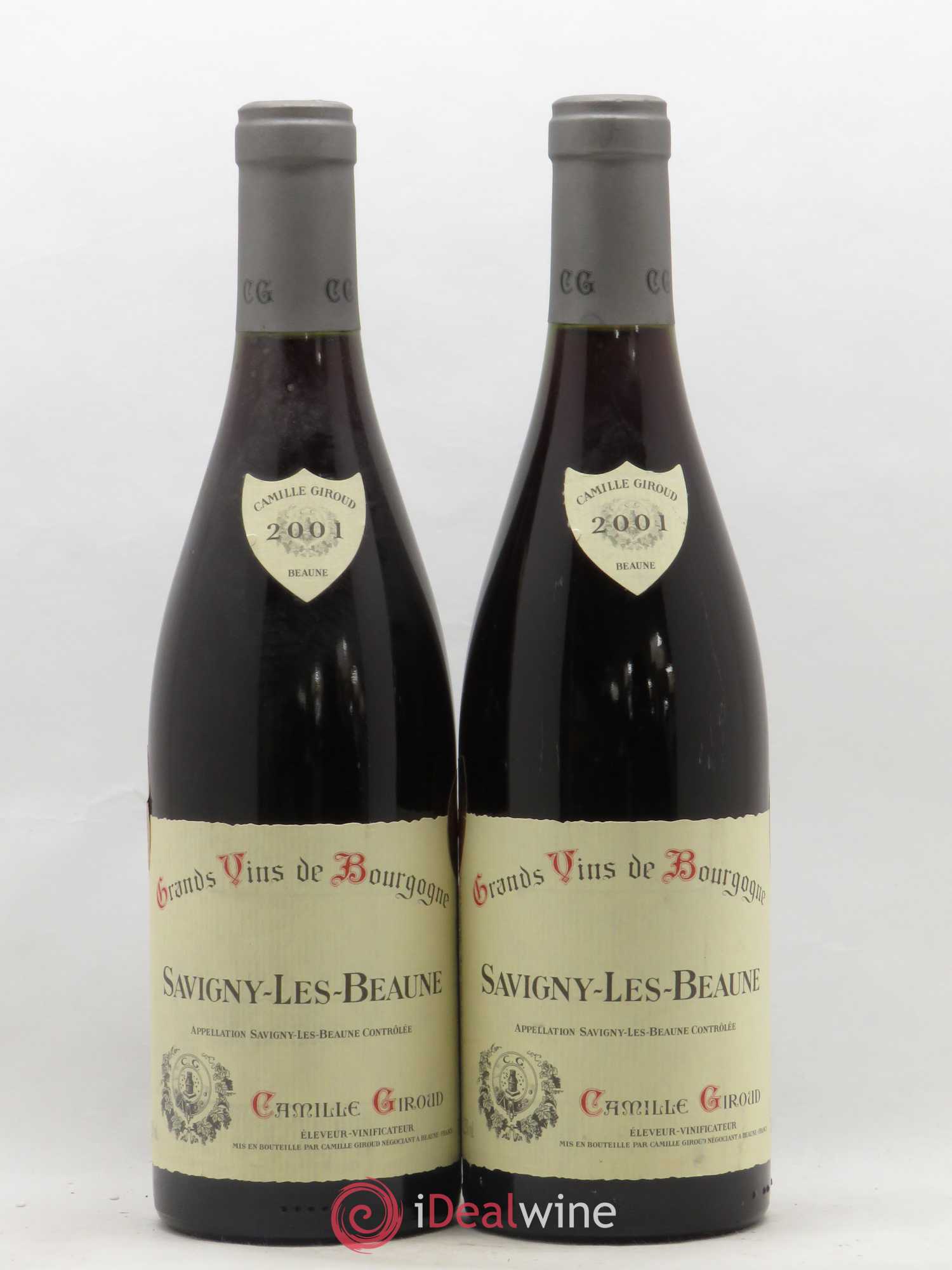 Savigny-lès-Beaune Camille Giroud 2001 - Lot de 2 bouteilles - 0