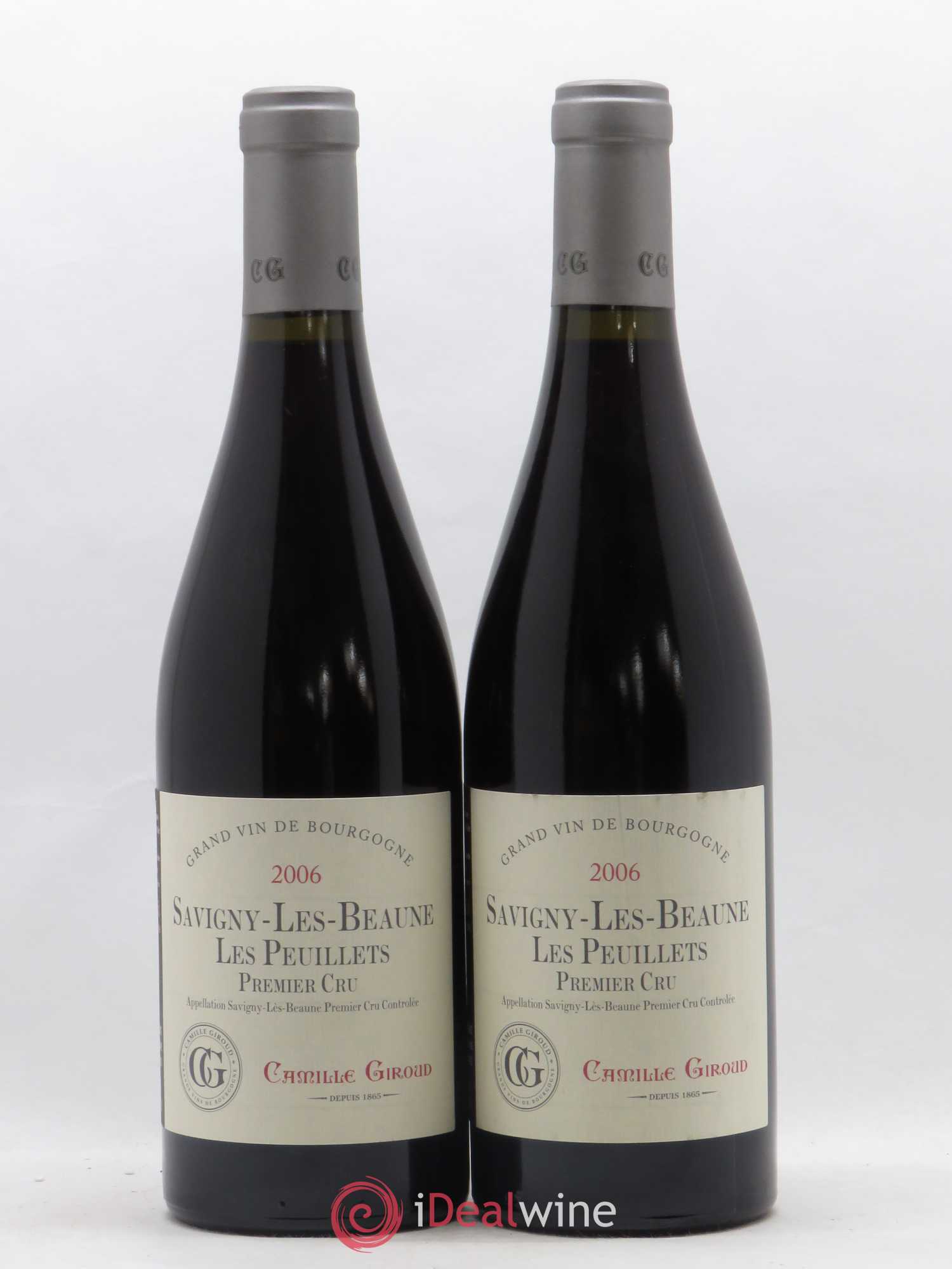 Savigny-lès-Beaune 1er Cru Peuillets Camille Giroud 2006 - Posten von 2 Flaschen - 0