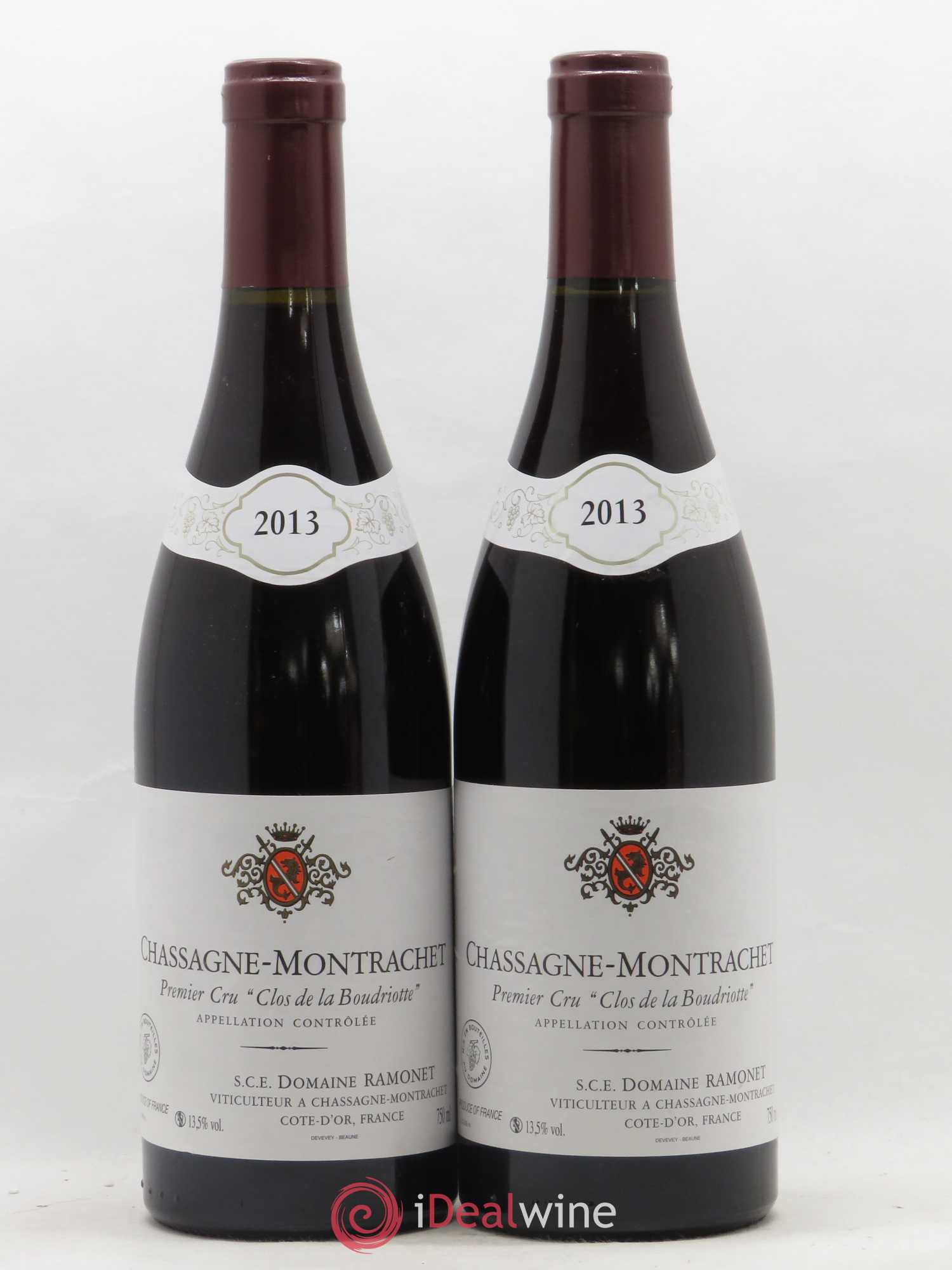 Chassagne-Montrachet 1er Cru Clos de la Boudriotte Ramonet (Domaine) 2013 - Lot de 2 bouteilles - 0