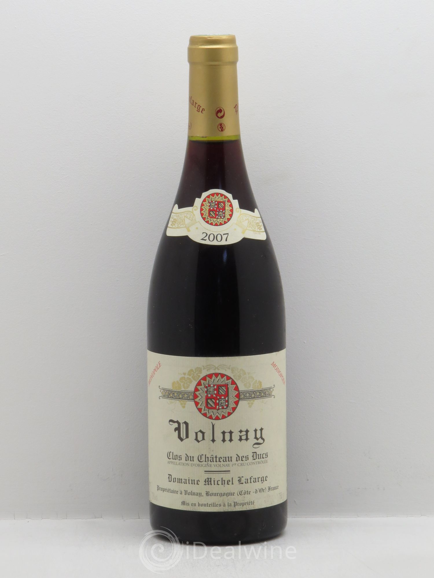 Volnay 1er Cru Clos du Château des Ducs 2007 - Posten von 1 Flasche - 0