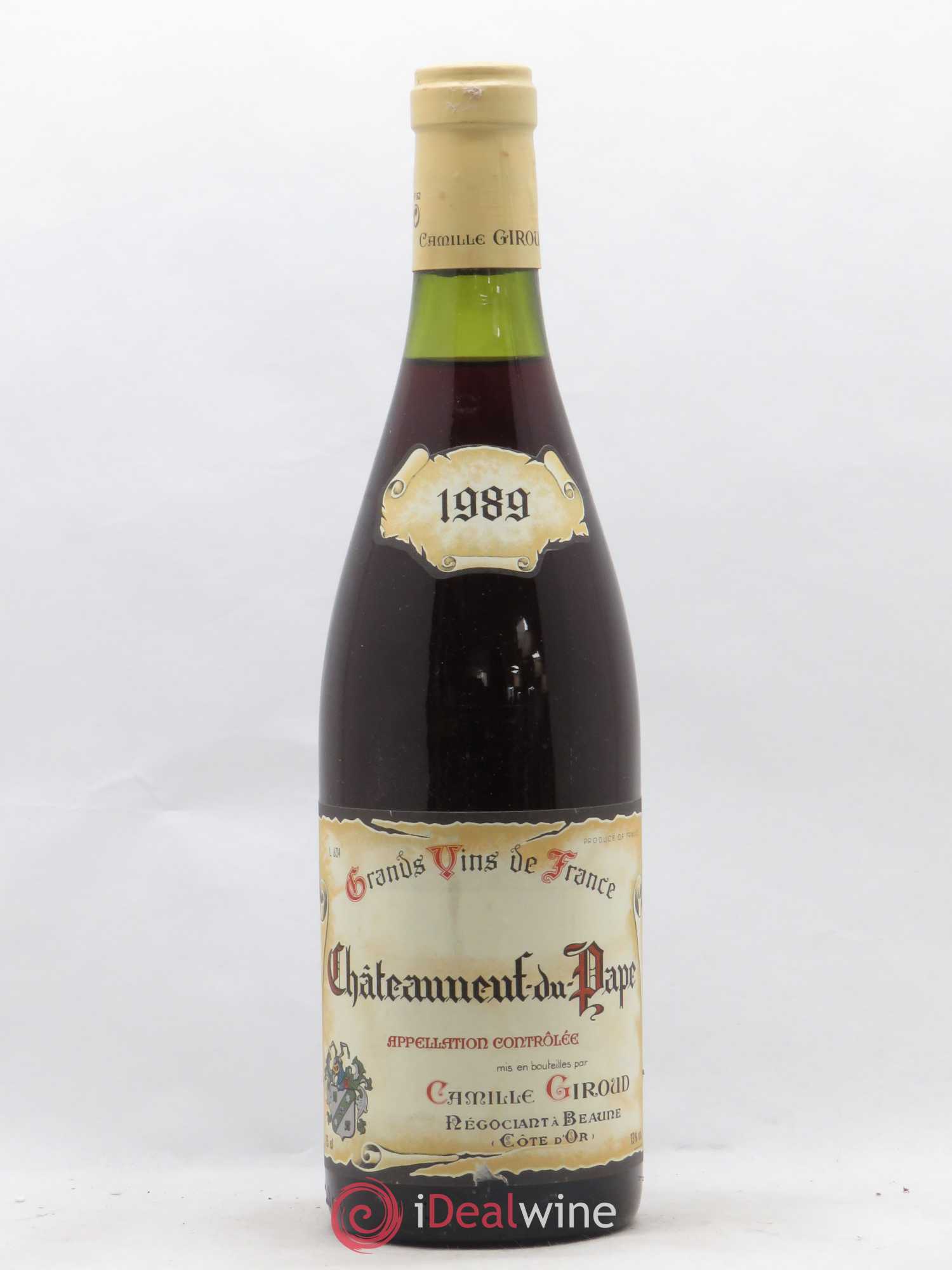 Châteauneuf-du-Pape Camille Giroud (sans prix de réserve) 1989 - Posten von 1 Flasche - 0