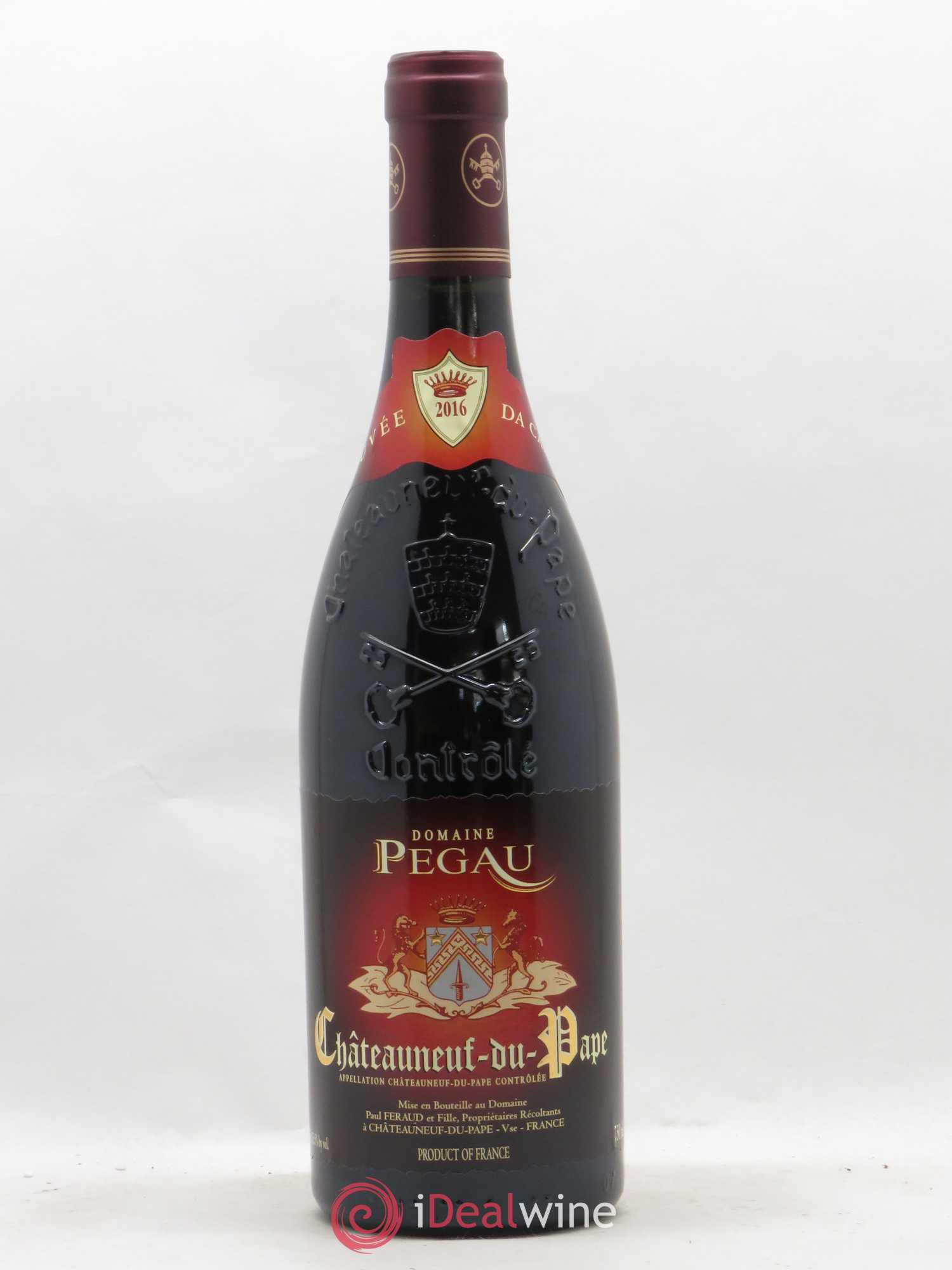 Châteauneuf-du-Pape Domaine du Pégau Cuvée Da Capo Paul et Laurence Féraud 2016 - Lot de 1 bouteille - 0