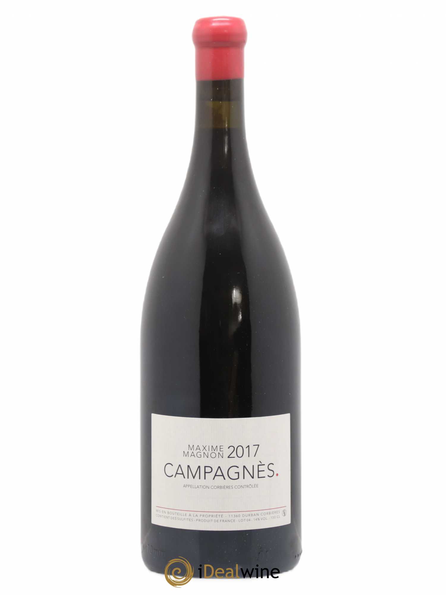 Corbières Campagnès Maxime Magnon 2017 - Lot de 1 magnum - 0