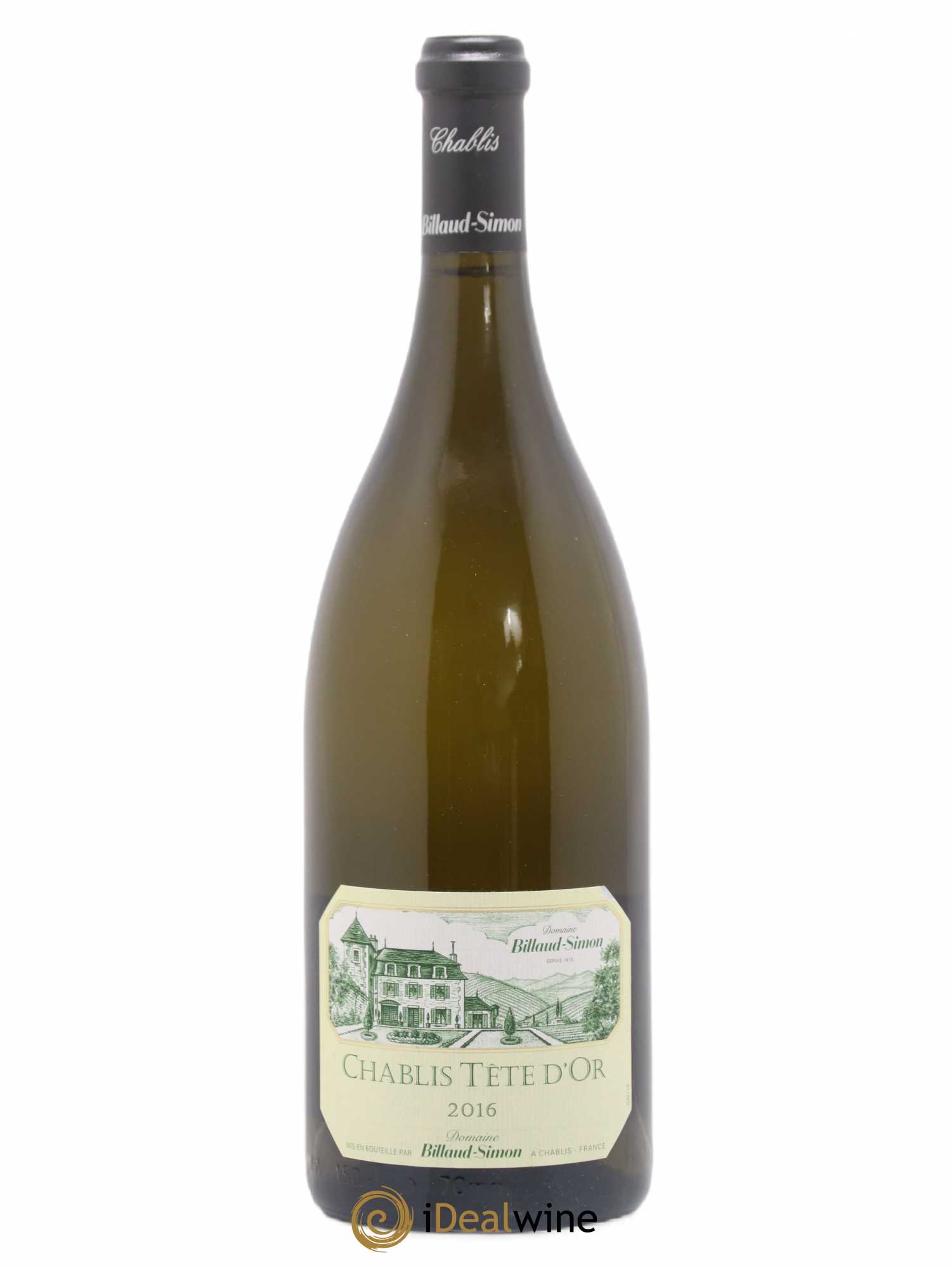 Chablis Tête d'Or Billaud-Simon (Domaine) 2016 - Lot de 1 magnum - 0