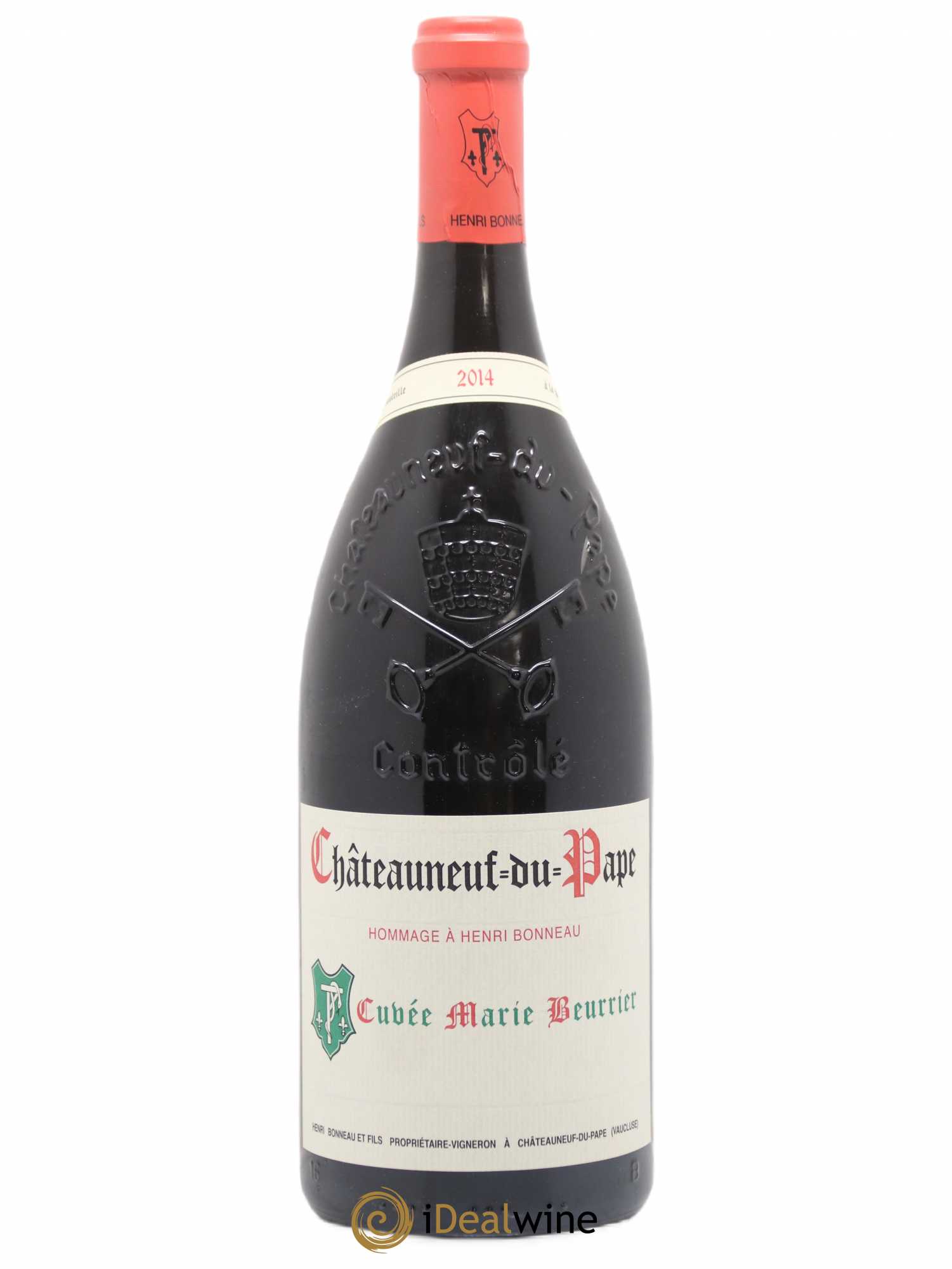 Châteauneuf-du-Pape Marie Beurrier Henri Bonneau & Fils 2014 - Lot de 1 magnum - 0