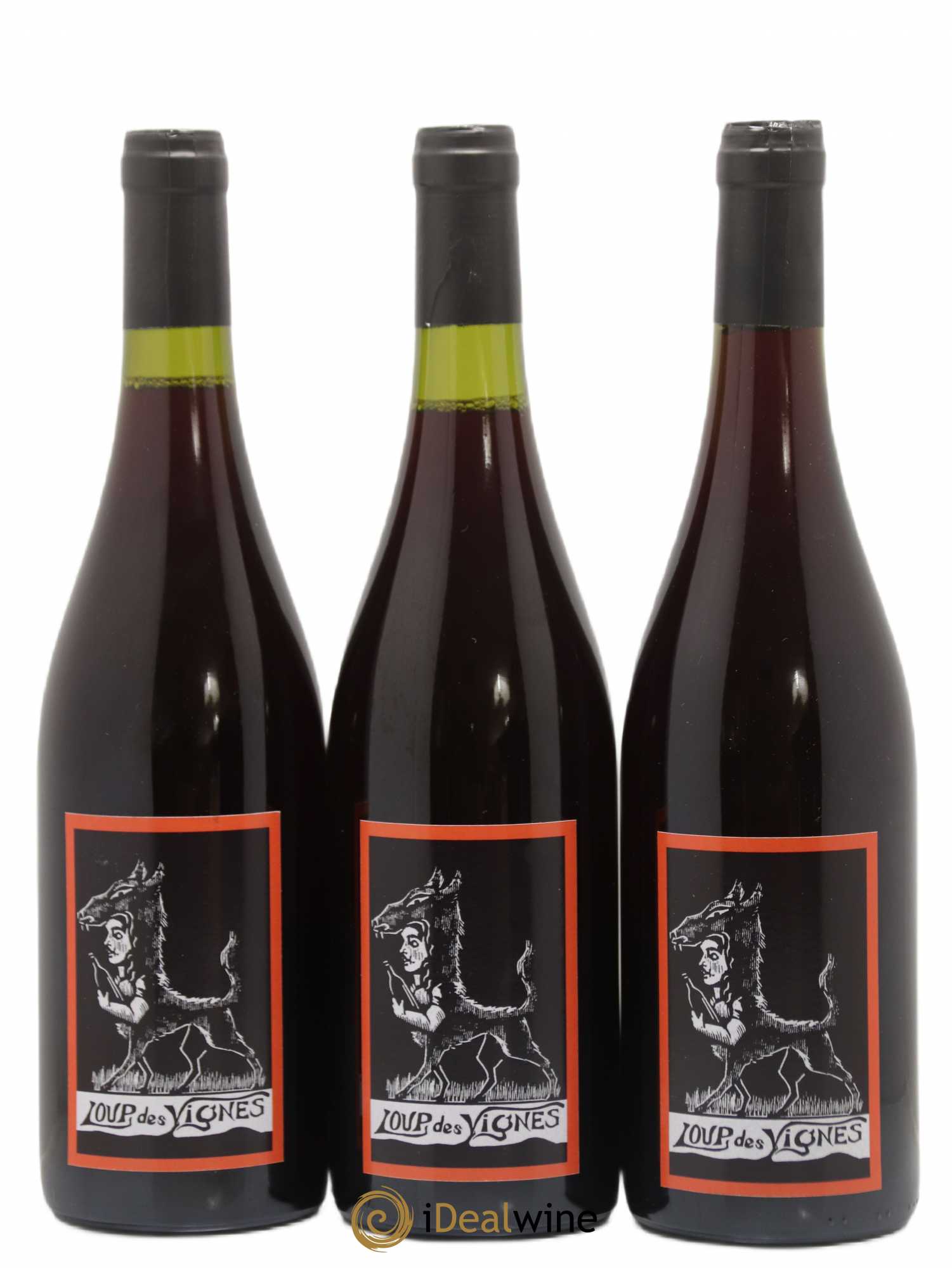 Vin de France Verre de Terre Loup des Vignes Benoit Rosenberger 2018 - Lot de 3 bouteilles - 0