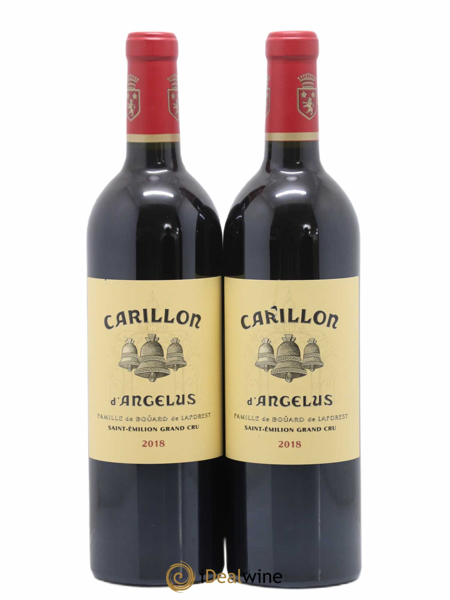 Le Carillon de l'Angélus Second Vin 2018 - Lot de 2 bouteilles - 0