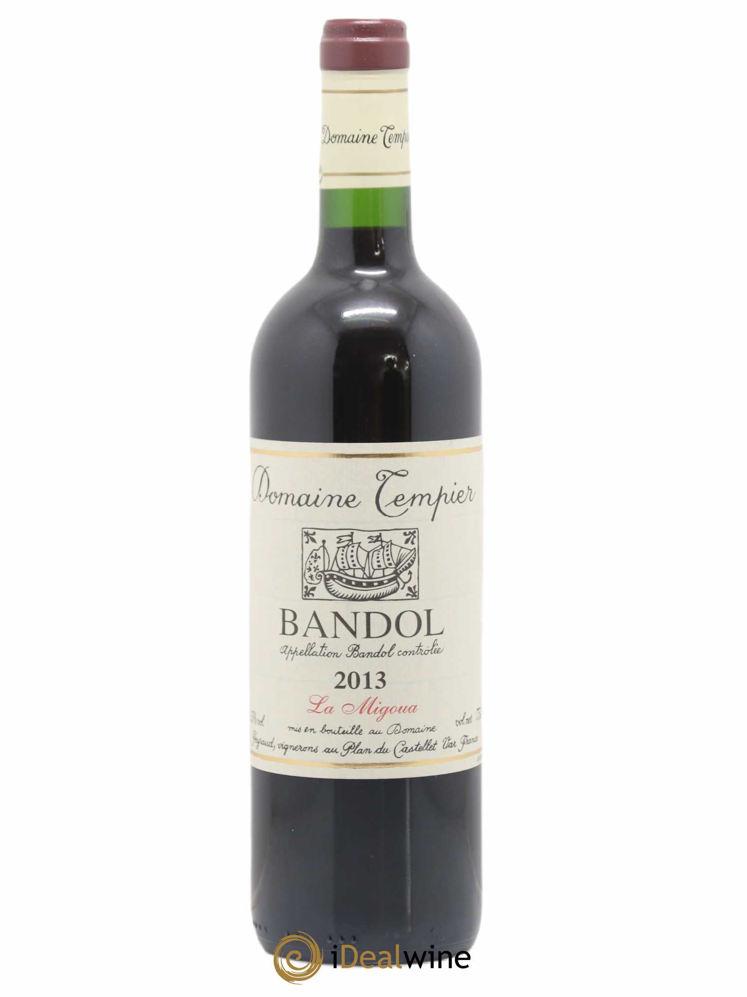 Bandol Domaine Tempier Cuvée La Migoua Famille Peyraud 2013 - Lot de 1 bouteille - 0
