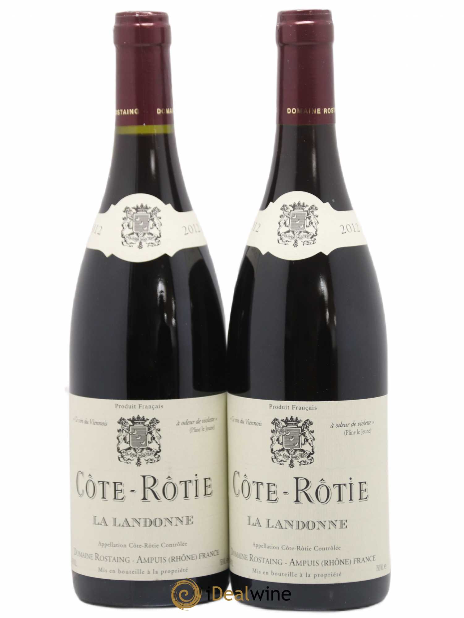 Côte-Rôtie La Landonne René Rostaing 2012 - Lot of 2 bottles - 0