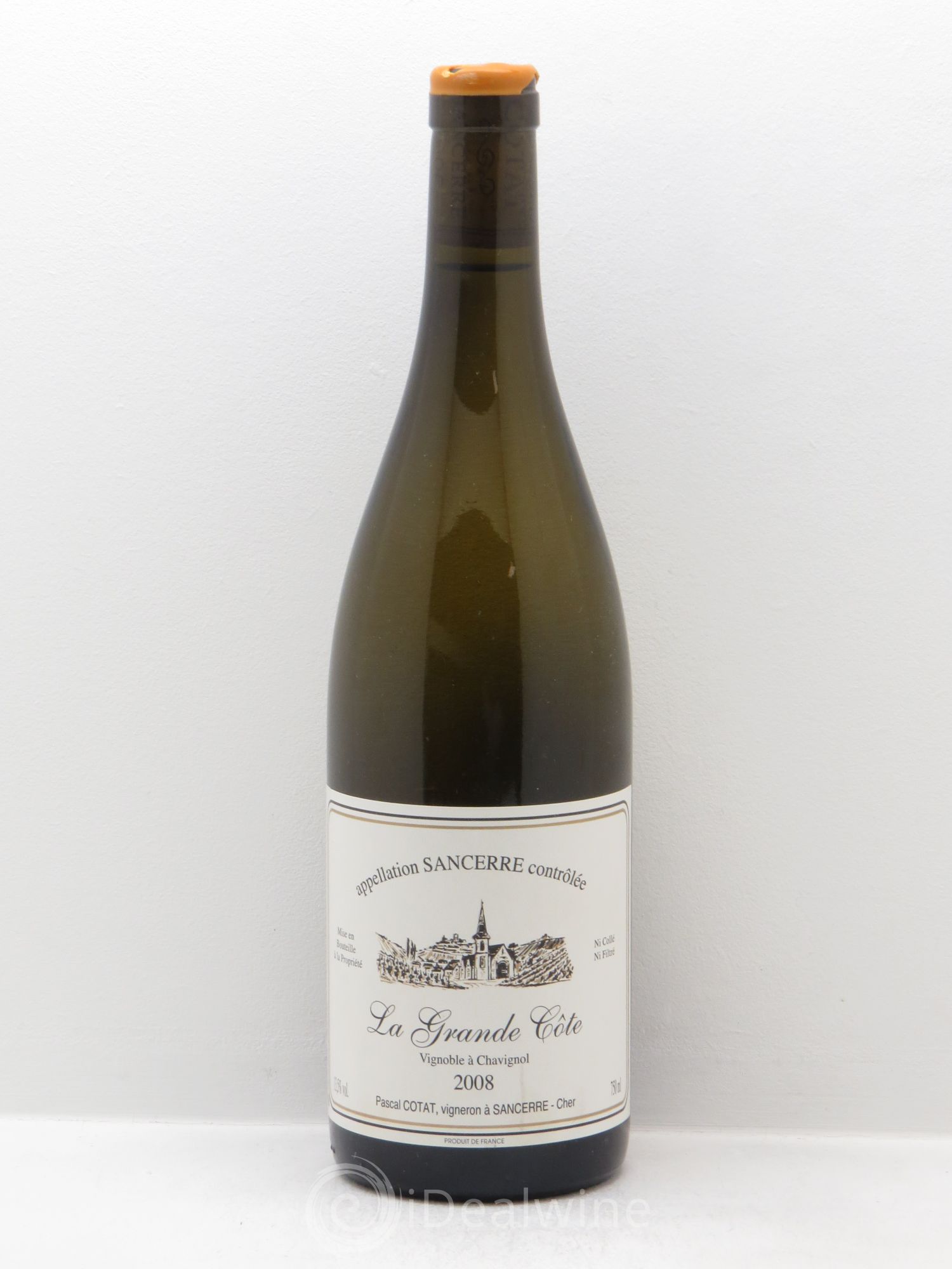 Sancerre La Grande Côte P.Cotat 2008 - Posten von 1 Flasche - 0
