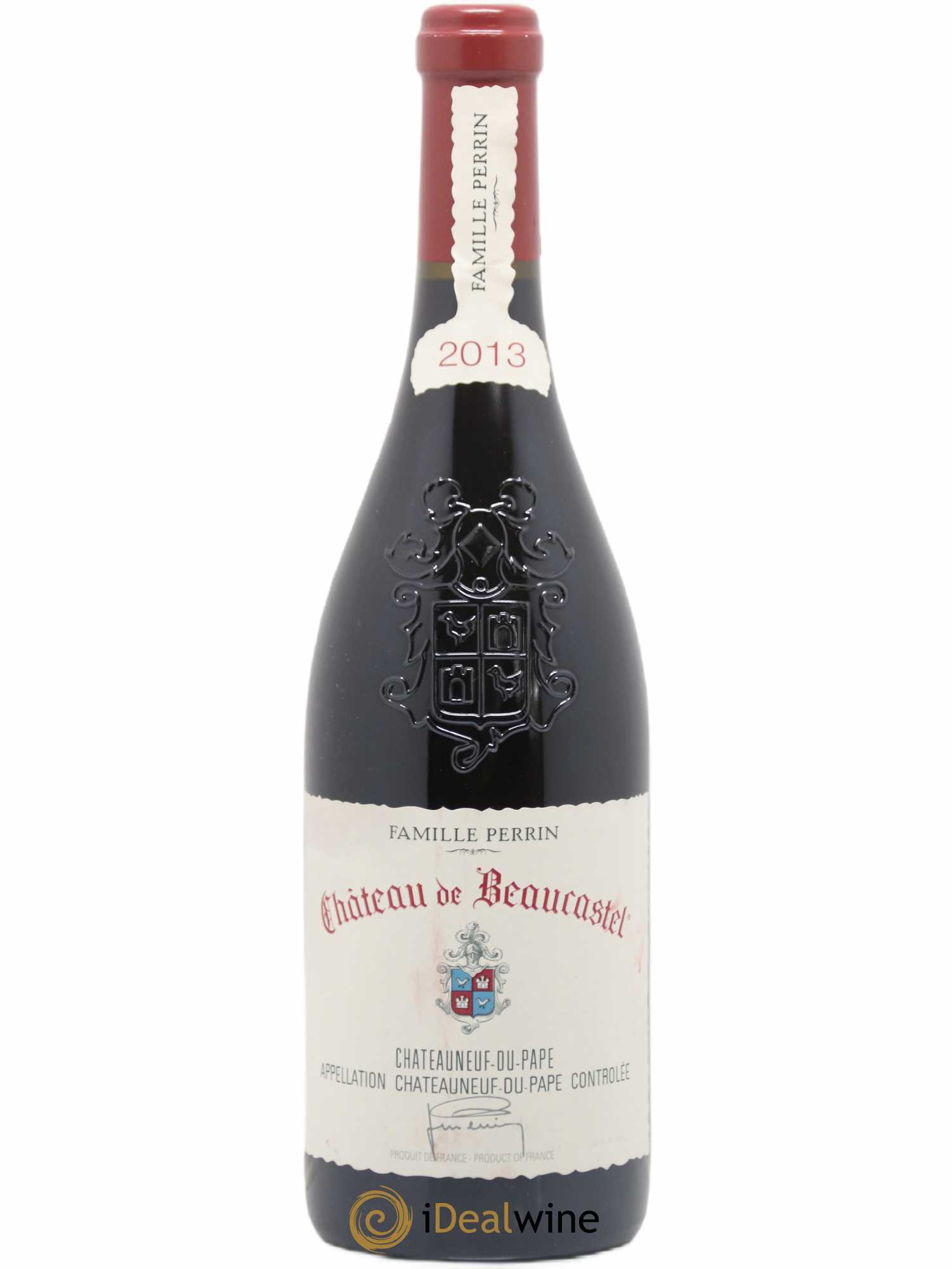Châteauneuf-du-Pape Château de Beaucastel Famille Perrin 2013 - Lot de 1 bouteille - 0