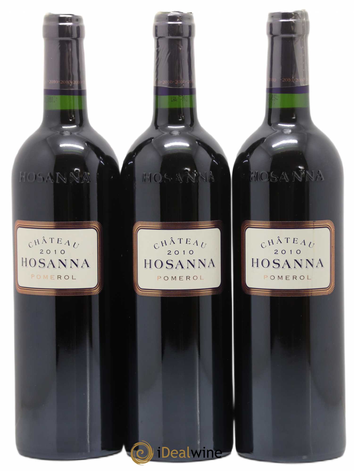 Château Hosanna 2010 - Lot de 3 bouteilles - 0