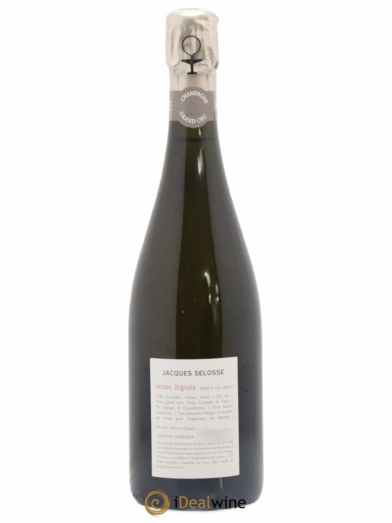 Version Originale Jacques Selosse 2020 - Lot de 1 bouteille - 1