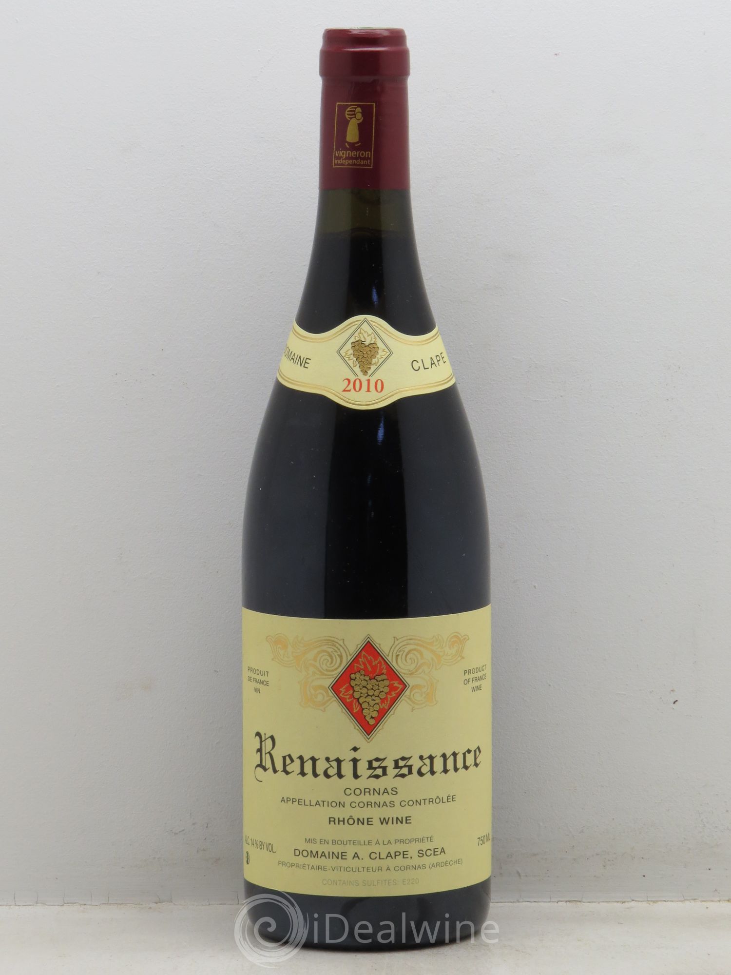 Cornas Renaissance Auguste Clape 2010 - Posten von 1 Flasche - 0