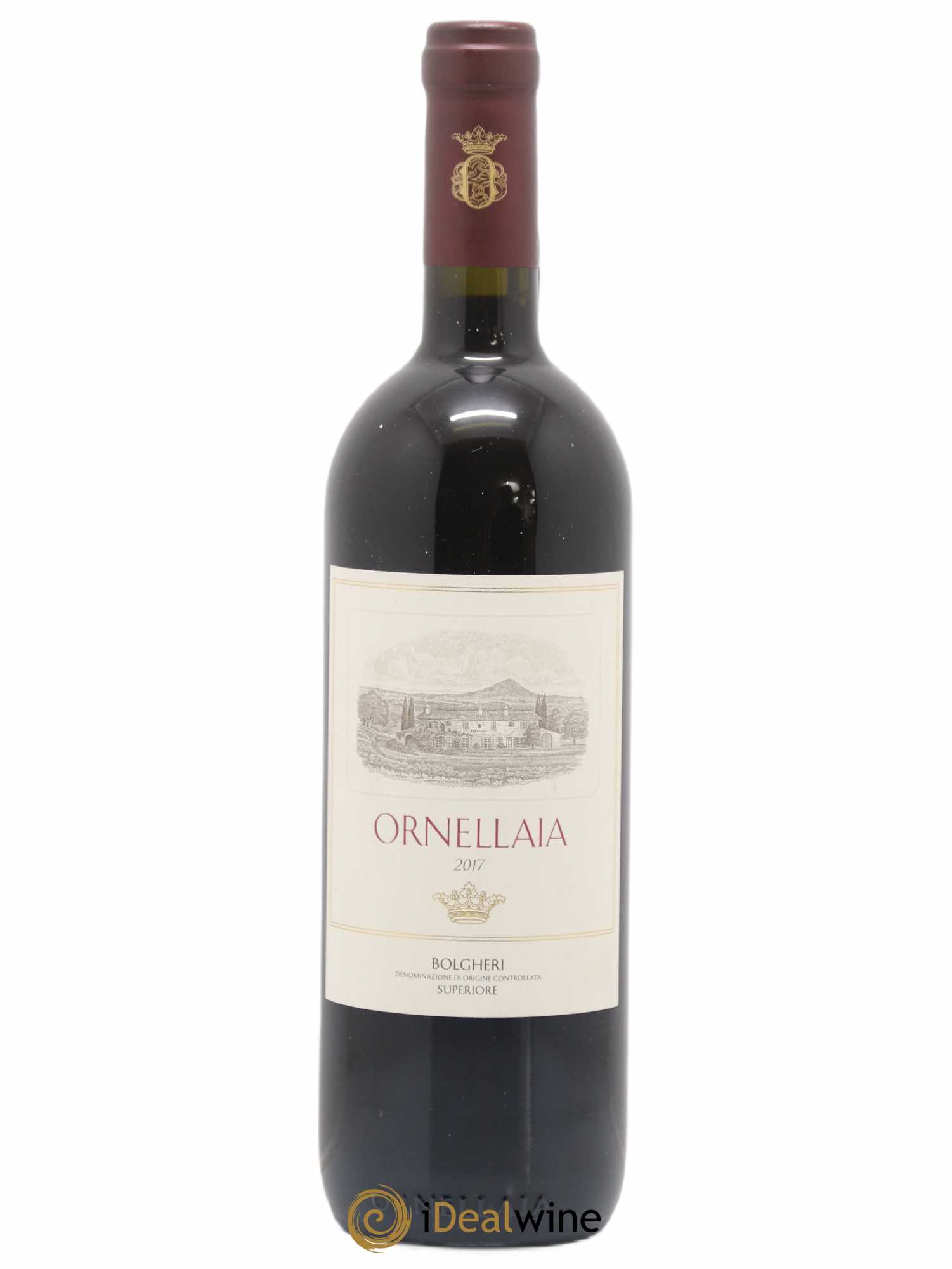Bolgheri DOC Superiore Ornellaia Tenuta Dell'Ornellaia - Frescobaldi 2017 - Lot de 1 bouteille - 0