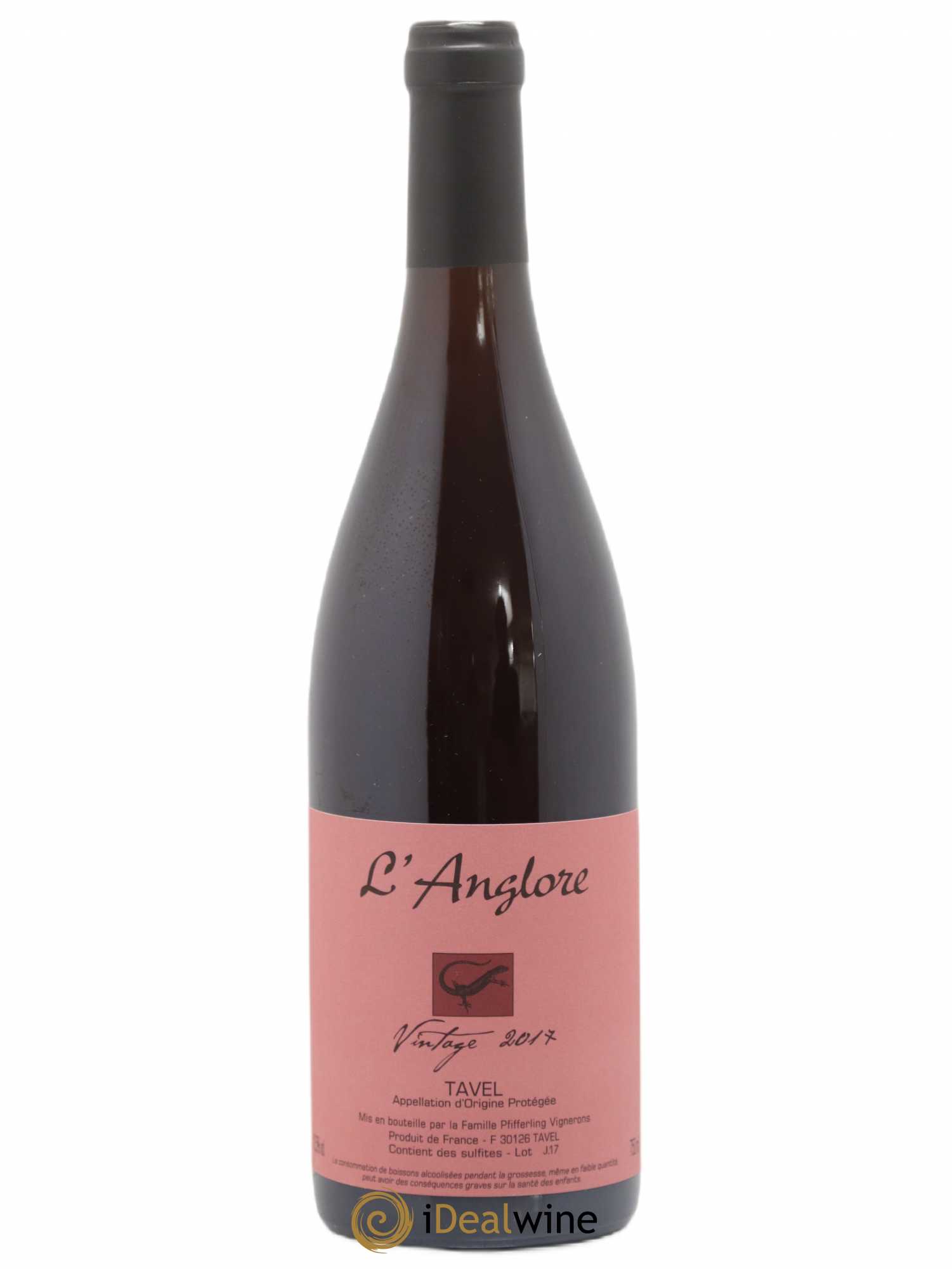 Tavel Vintage L'Anglore 2017 - Lot de 1 bouteille - 0