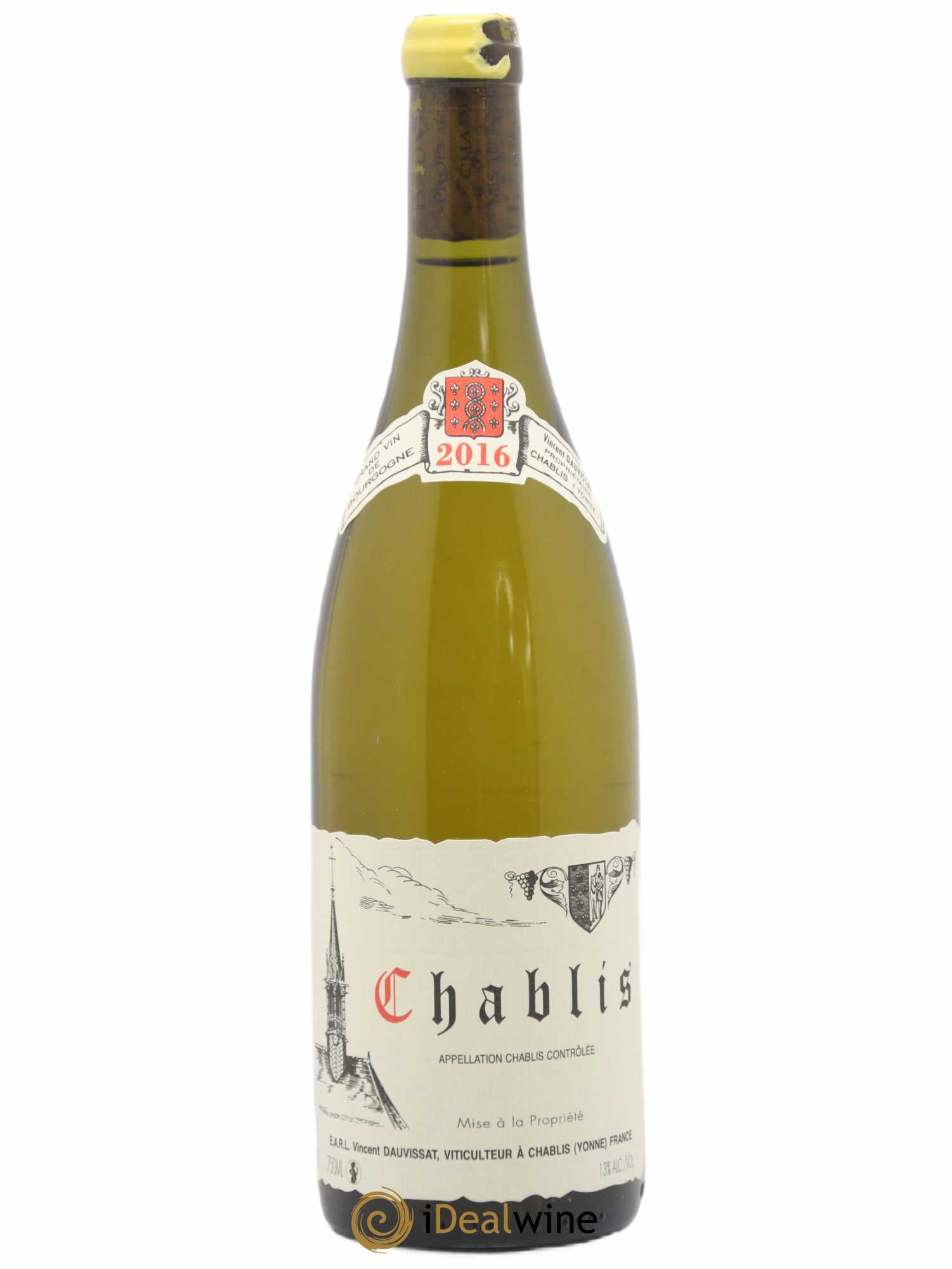 Chablis Vincent Dauvissat (Domaine) 2016 - Lot de 1 bouteille - 0