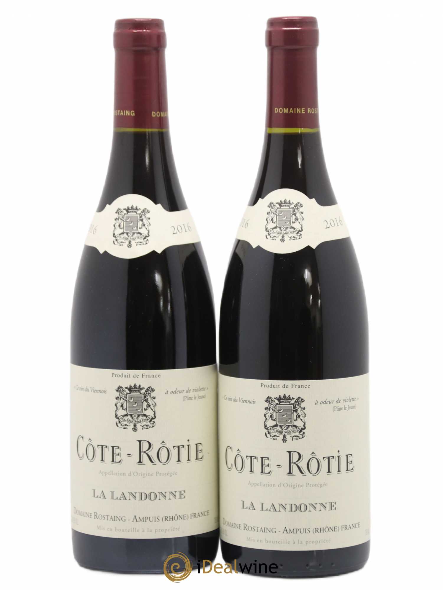Côte-Rôtie La Landonne René Rostaing 2016 - Lot of 2 bottles - 0
