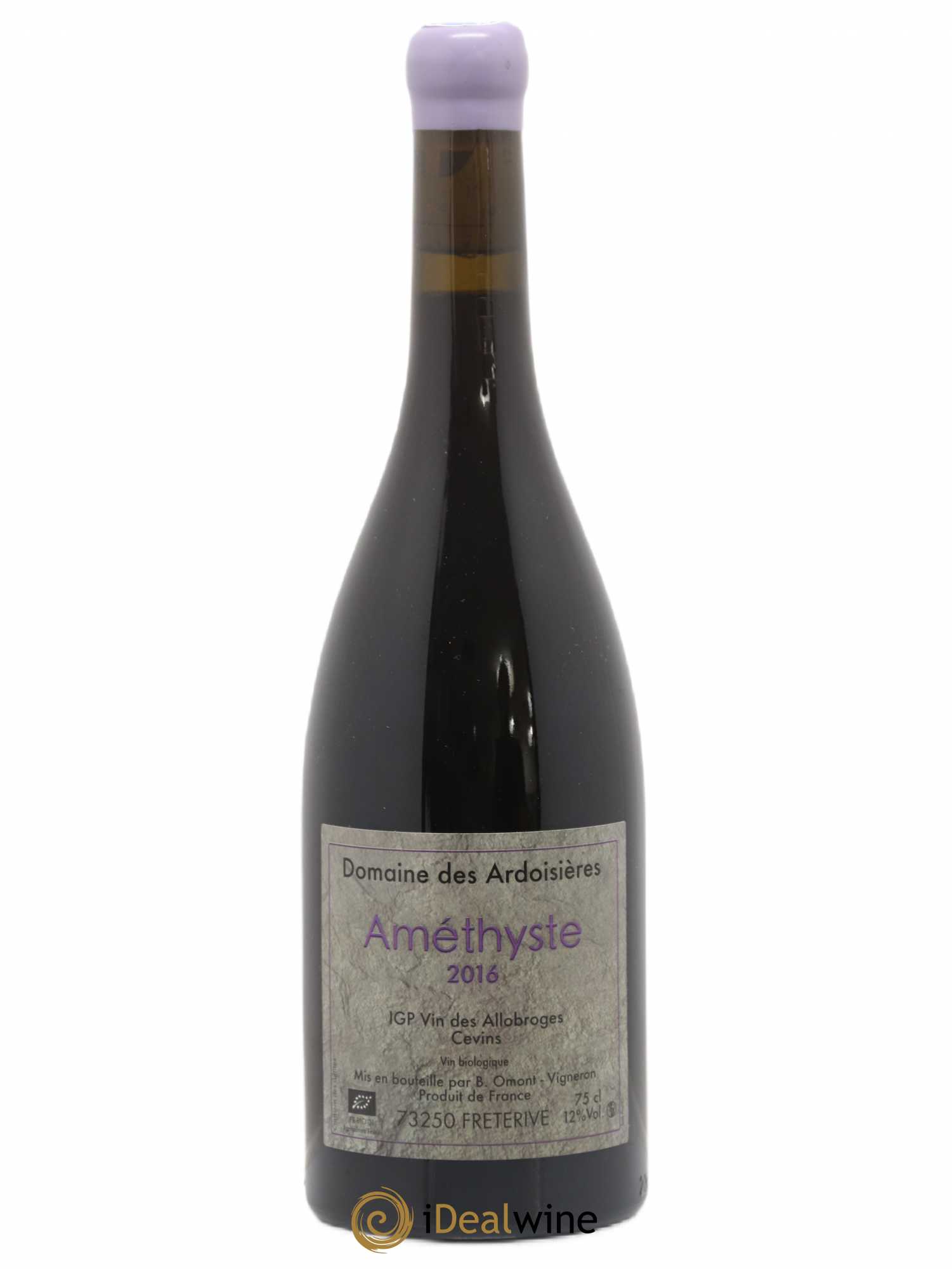 Vin des Allobroges Cevins Améthyste Ardoisières (Domaine des) 2016 - Lot de 1 bouteille - 0