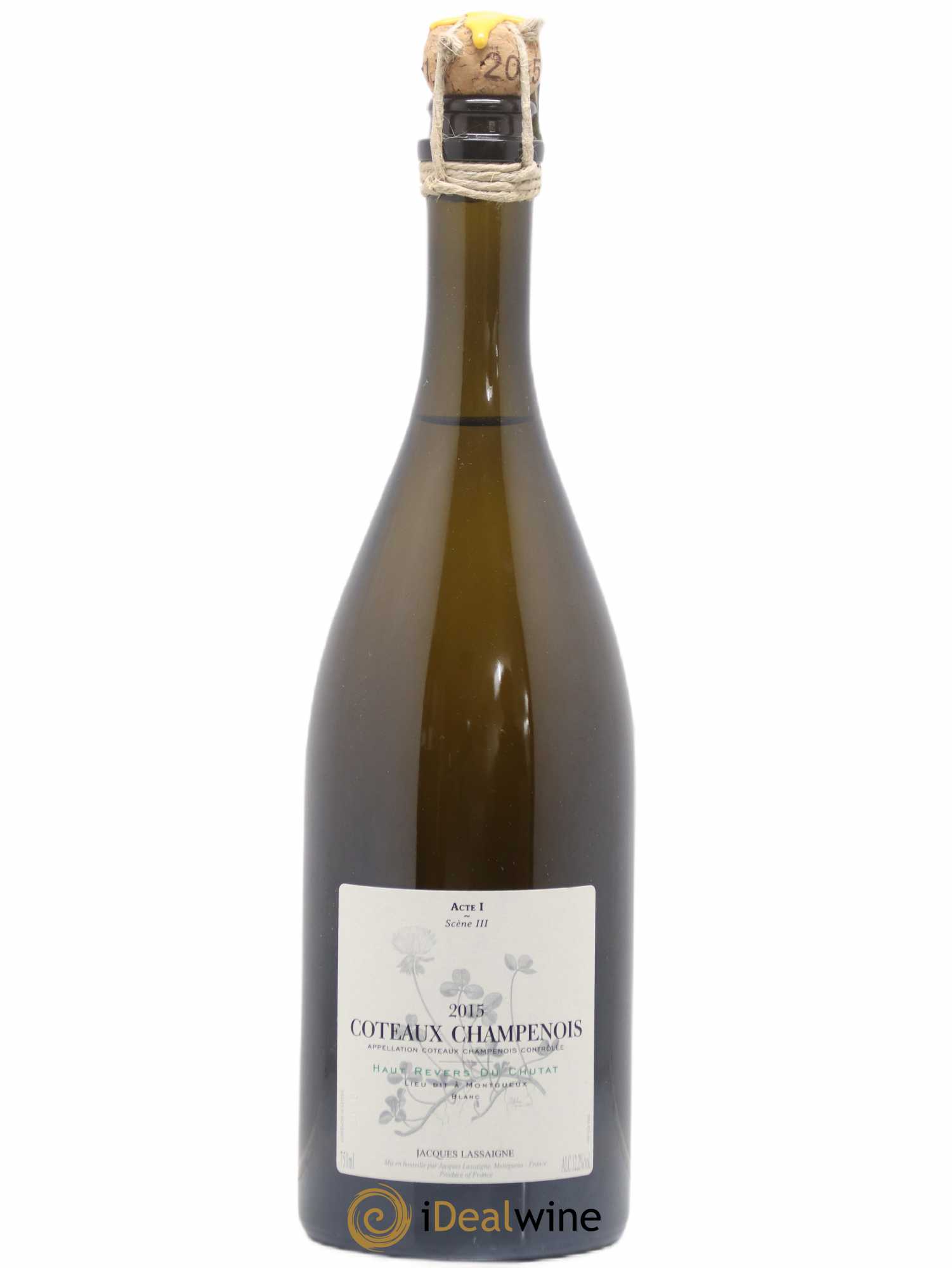 Coteaux Champenois Haut Revers du Chutat Lassaigne 2015 - Posten von 1 Flasche - 0