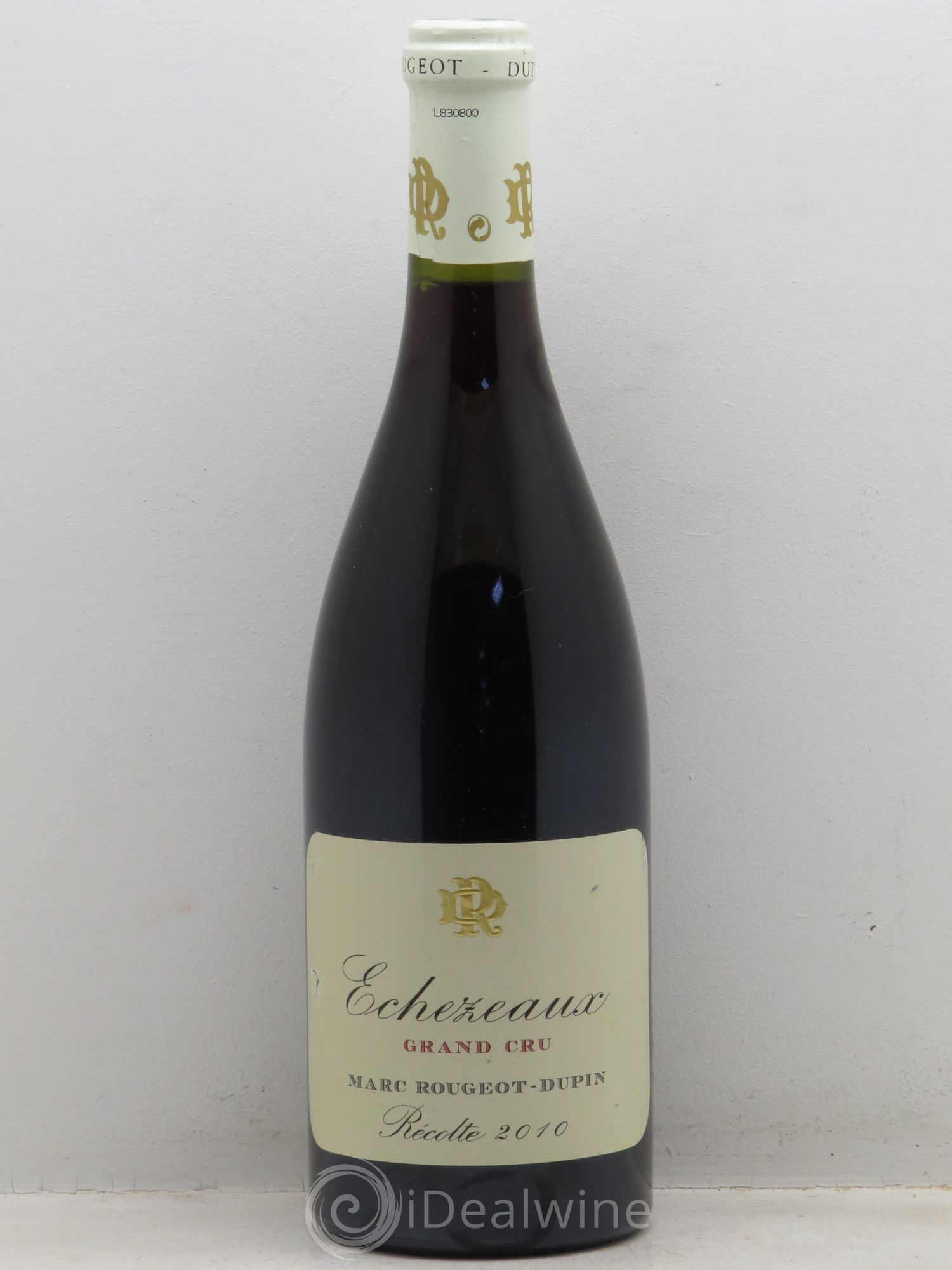 Echezeaux Grand Cru Rougeot Dupin (sans pmrix de réserve-no reserve) 2010 - Posten von 1 Flasche - 0