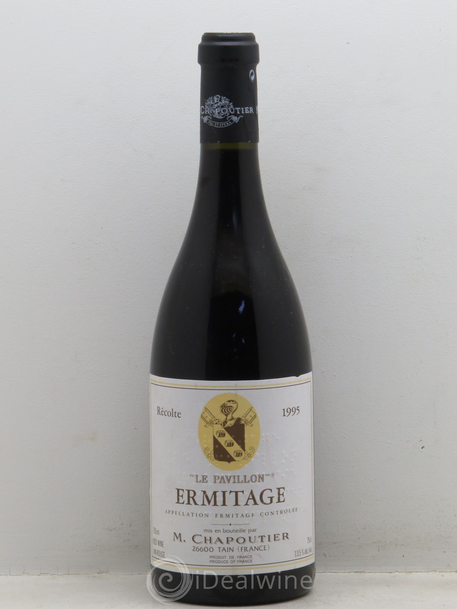 Hermitage Ermitage Le Pavillon Chapoutier 1995 - Lot de 1 bouteille - 0