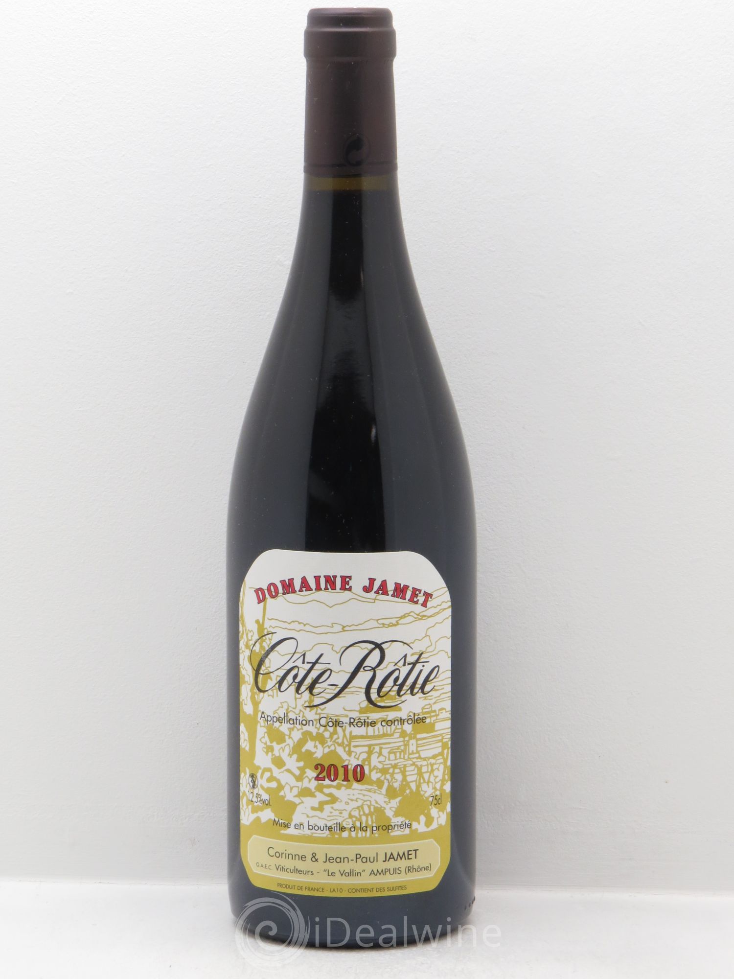 Côte-Rôtie Jamet (Domaine) 2010 - Lot de 1 bouteille - 0