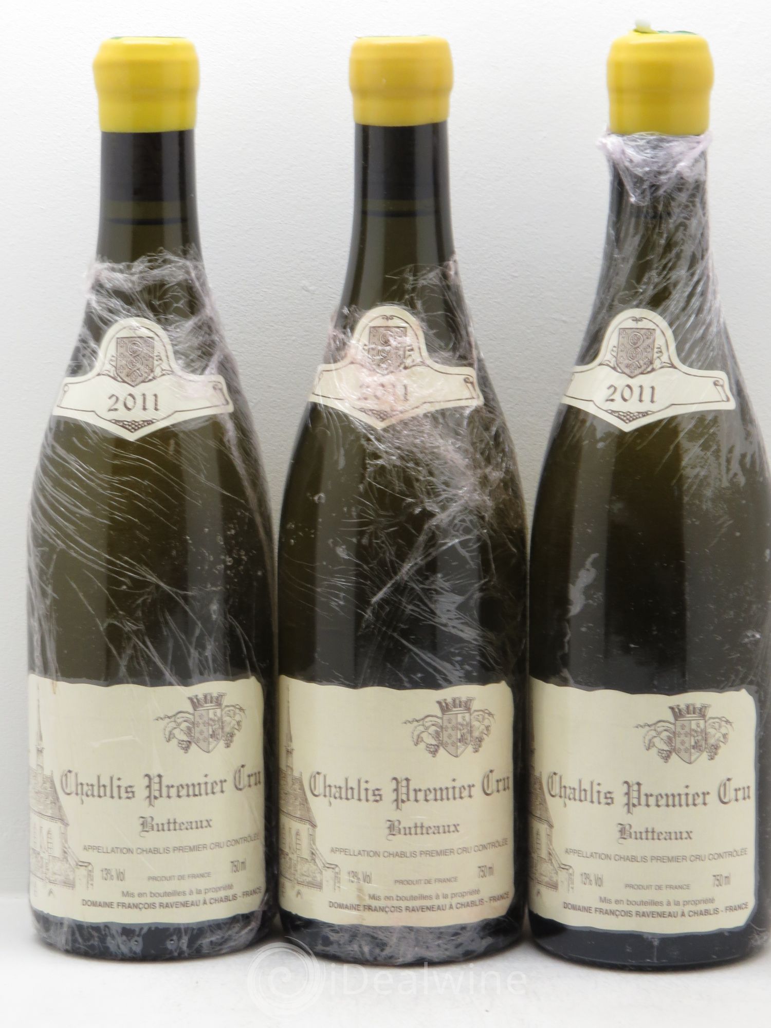 Chablis 1er Cru Butteaux Raveneau (Domaine) 2011 - Lot de 3 bouteilles - 0