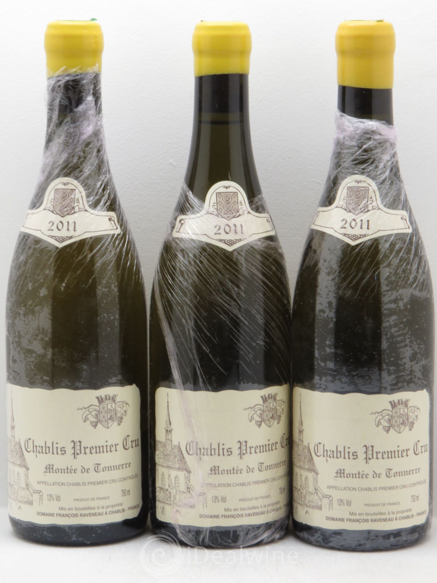 Chablis 1er Cru Montée de Tonnerre Raveneau (Domaine) 2011 - Lot de 3 bouteilles - 0