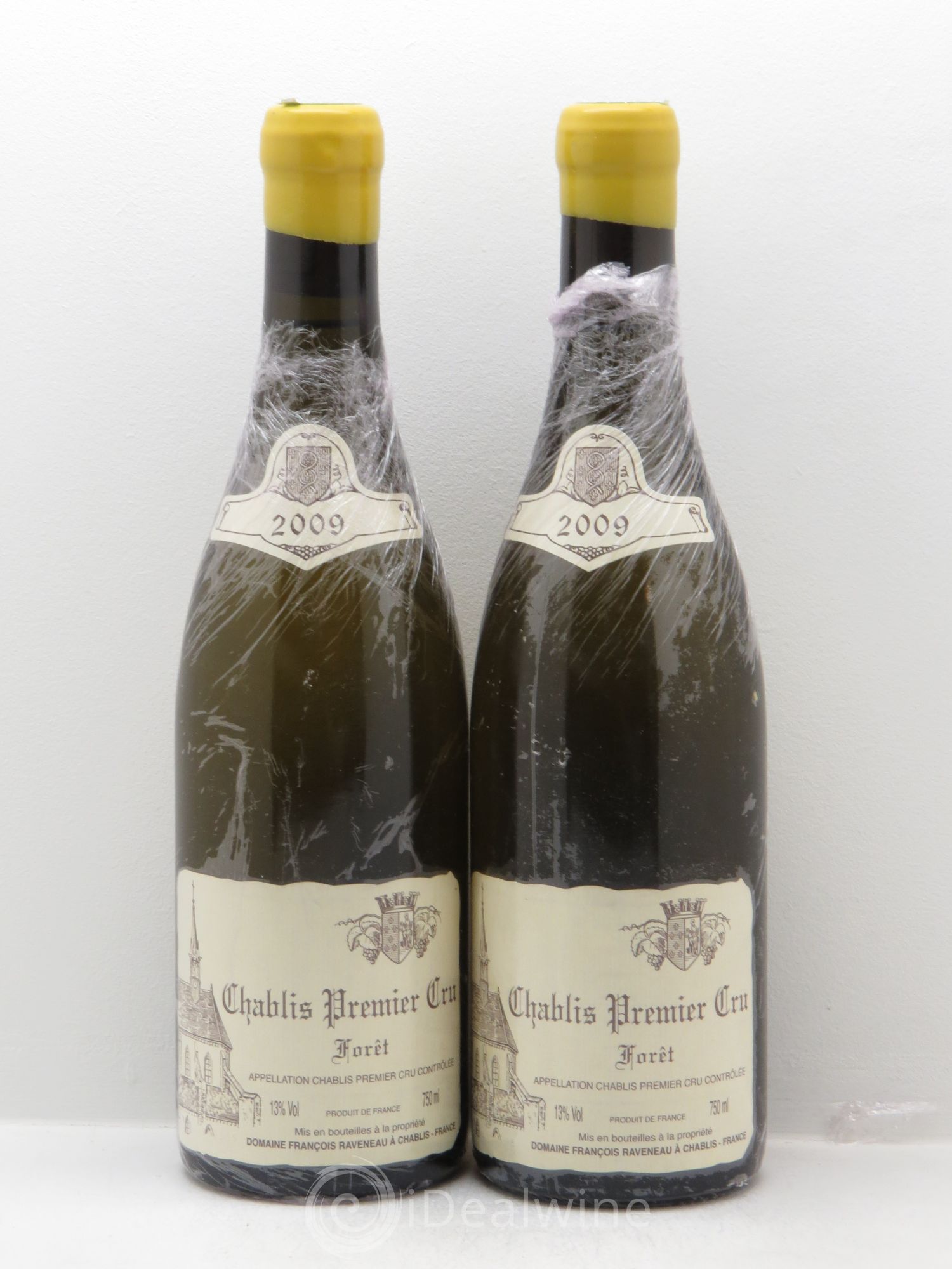 Chablis 1er Cru Forêt Raveneau (Domaine) 2009 - Lot de 2 bouteilles - 0
