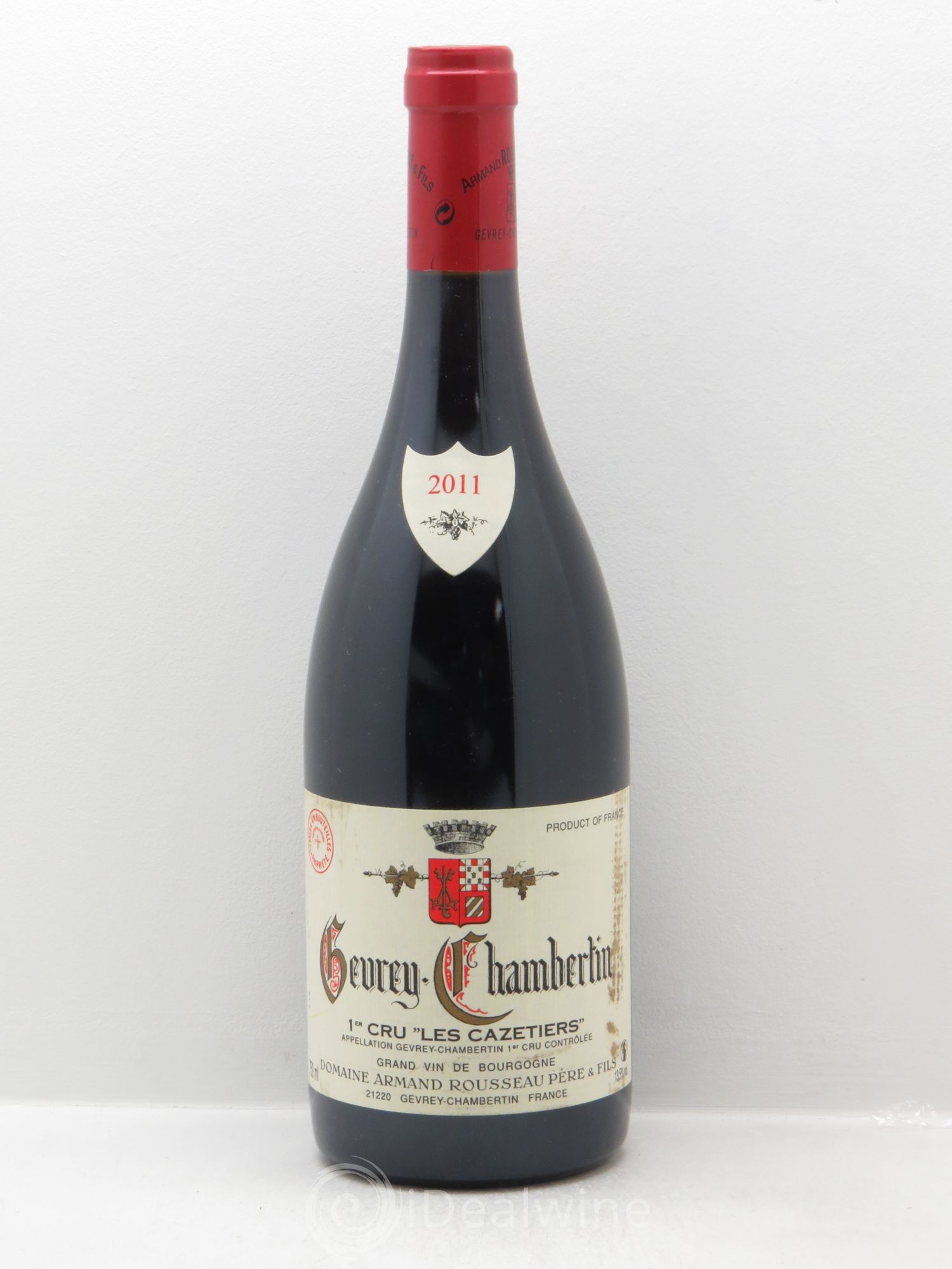 Gevrey-Chambertin 1er Cru Les Cazetiers Armand Rousseau (Domaine) 2011 - Lot de 1 bouteille - 0