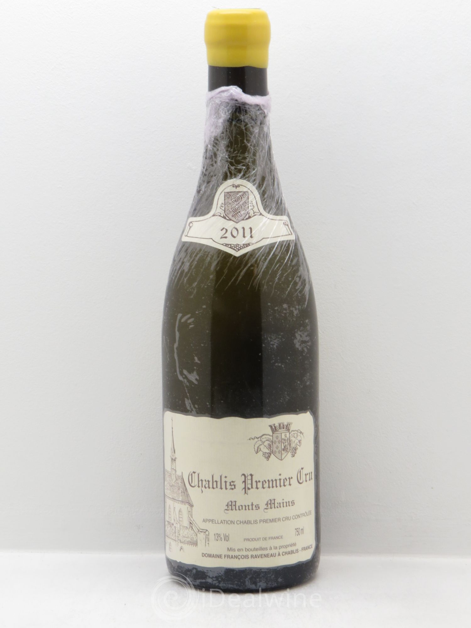 Chablis 1er Cru Monts Mains Raveneau (Domaine) 2011 - Lot de 1 bouteille - 0