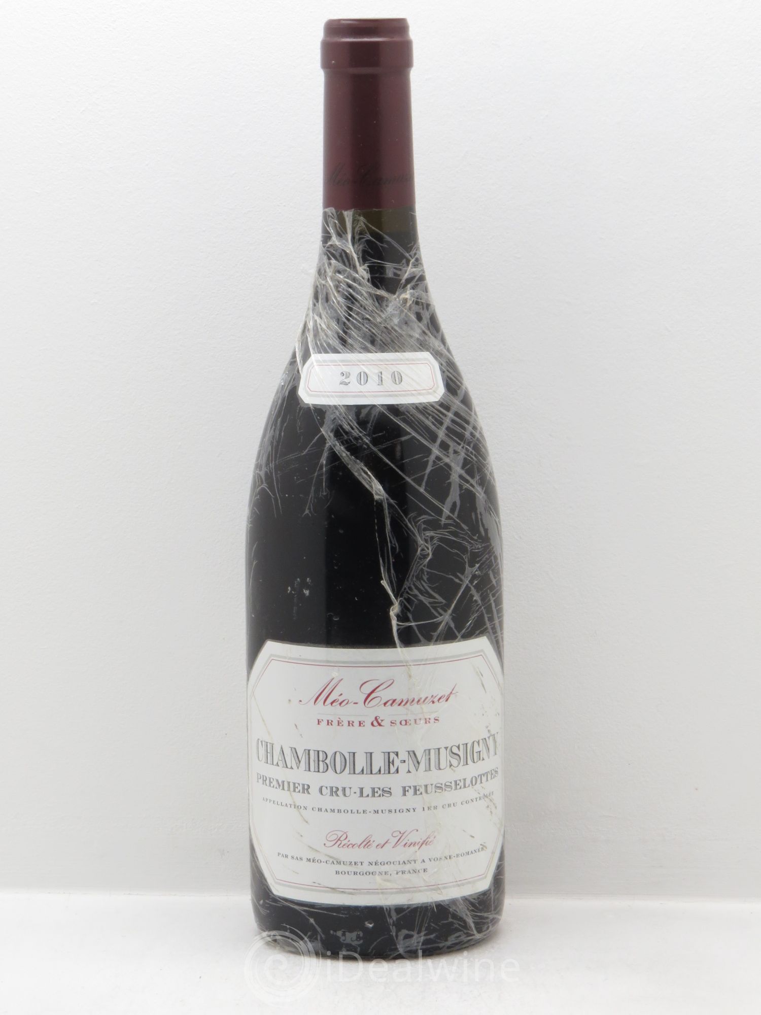 Chambolle-Musigny 1er Cru Les Feusselottes Méo-Camuzet (Frère & Soeurs) 2010 - Lot de 1 bouteille - 0