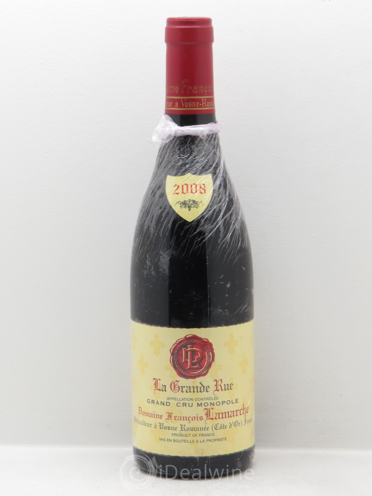 Vosne-Romanée Lamarche (Domaine) La Grande Rue 2008 - Lot de 1 bouteille - 0