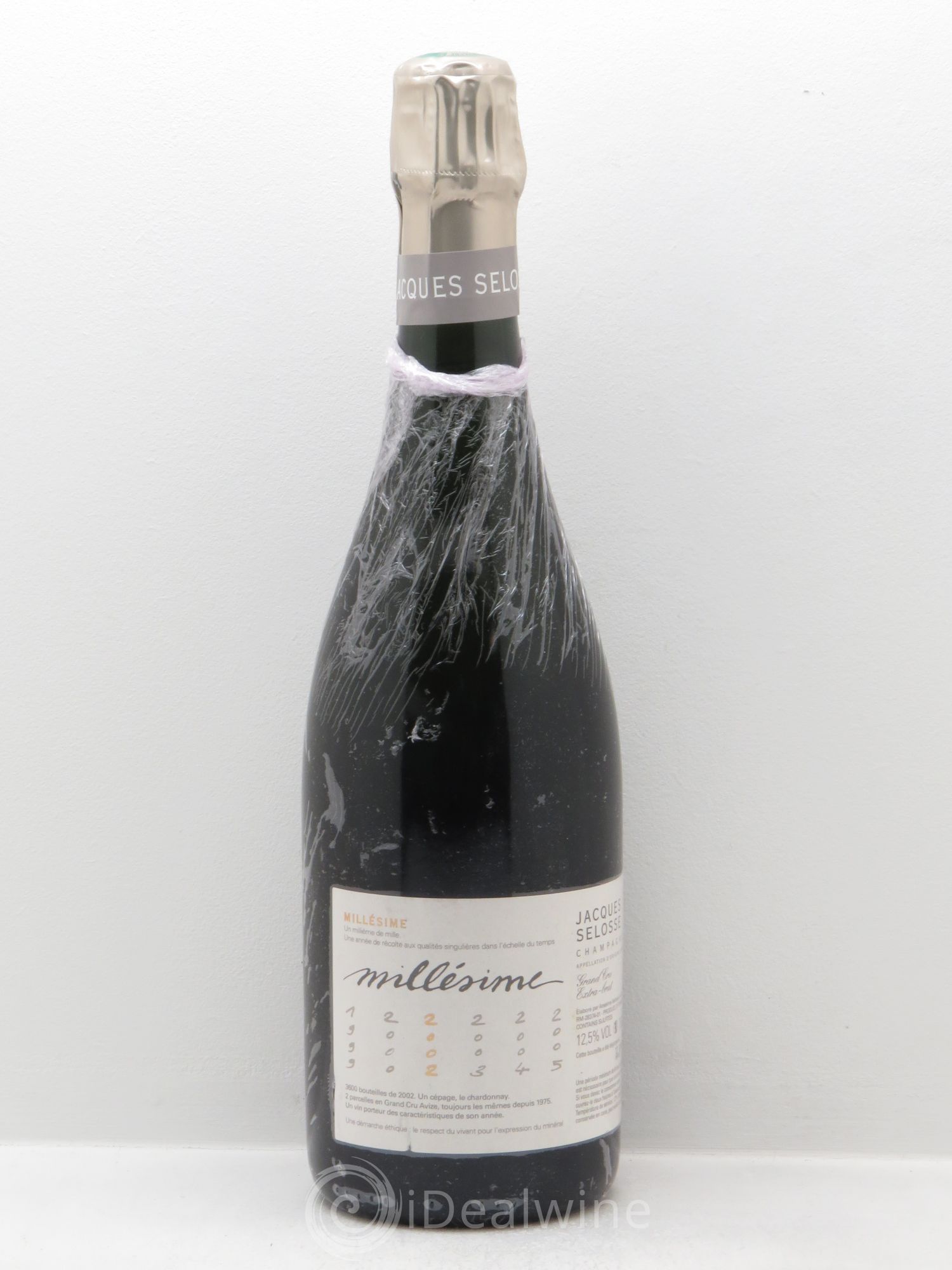 Champagne Selosse 2002 - Lot de 1 bouteille - 0