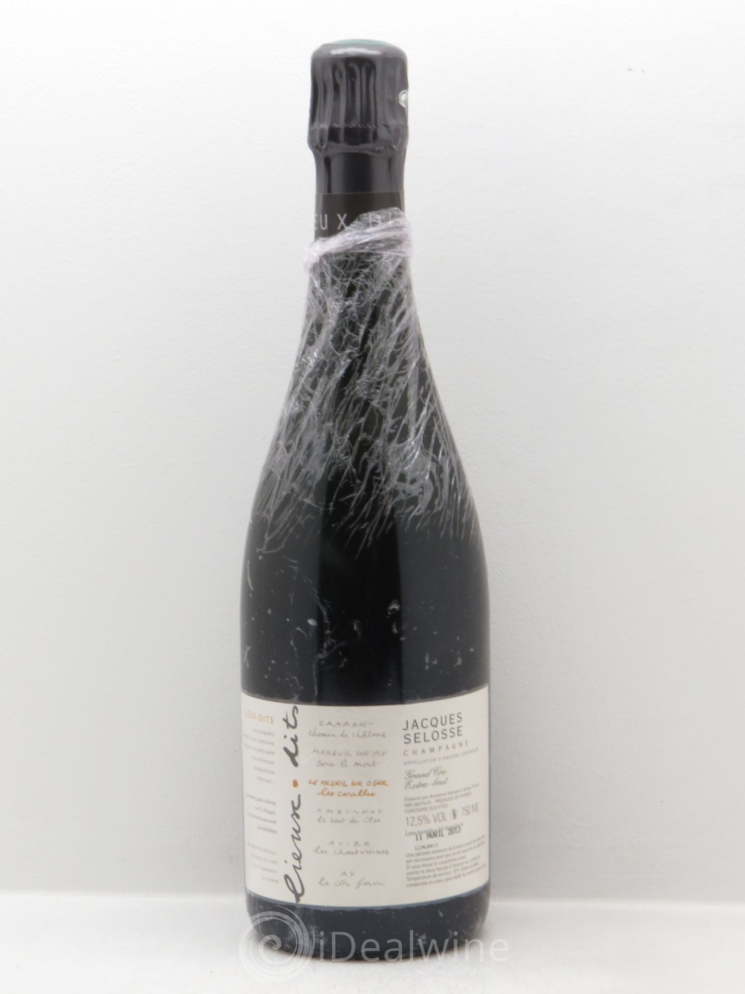 Champagne Selosse lieu dit Mesnil sur Oger Les carelles - Posten von 1 Flasche - 0