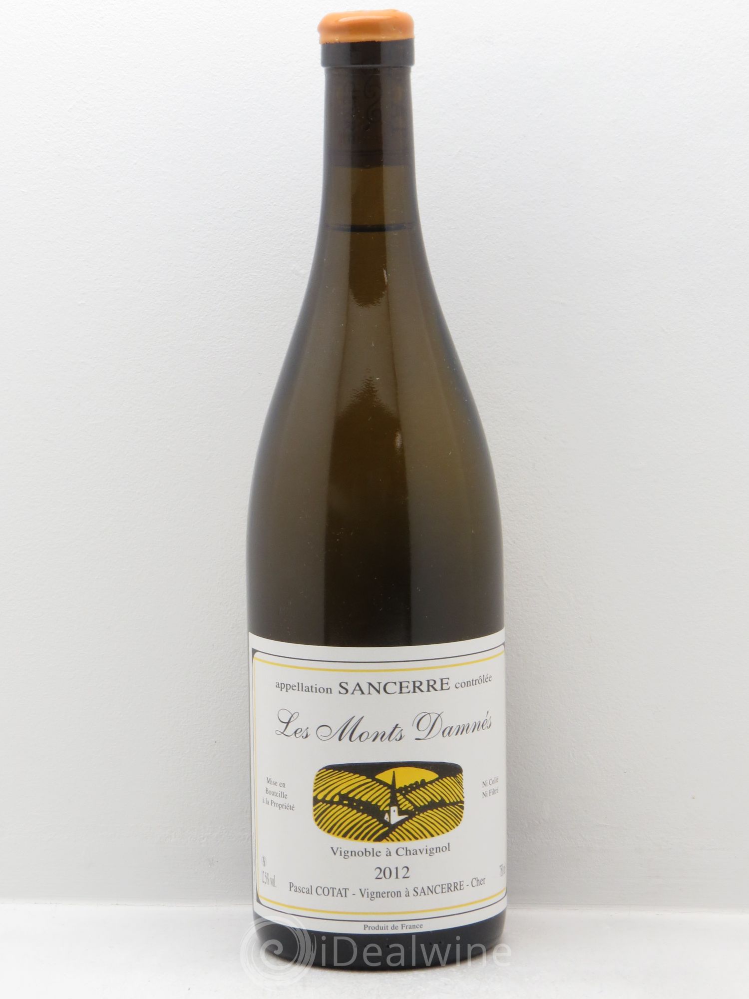 Sancerre Les Monts Damnés Pascal Cotat 2012 - Posten von 6 Flaschen - 0