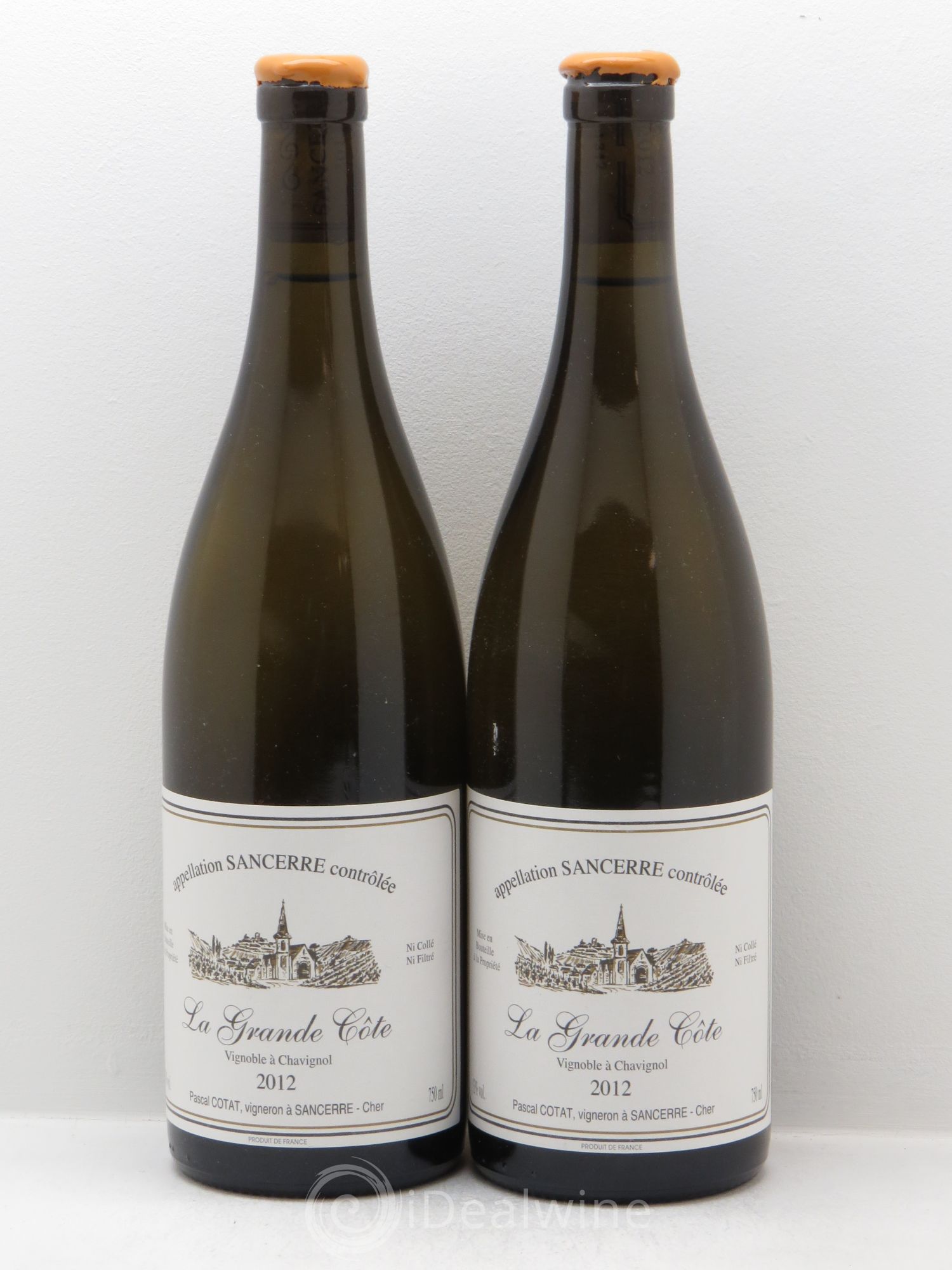Sancerre La Grande Côte Pascal Cotat 2012 - Posten von 2 Flaschen - 0