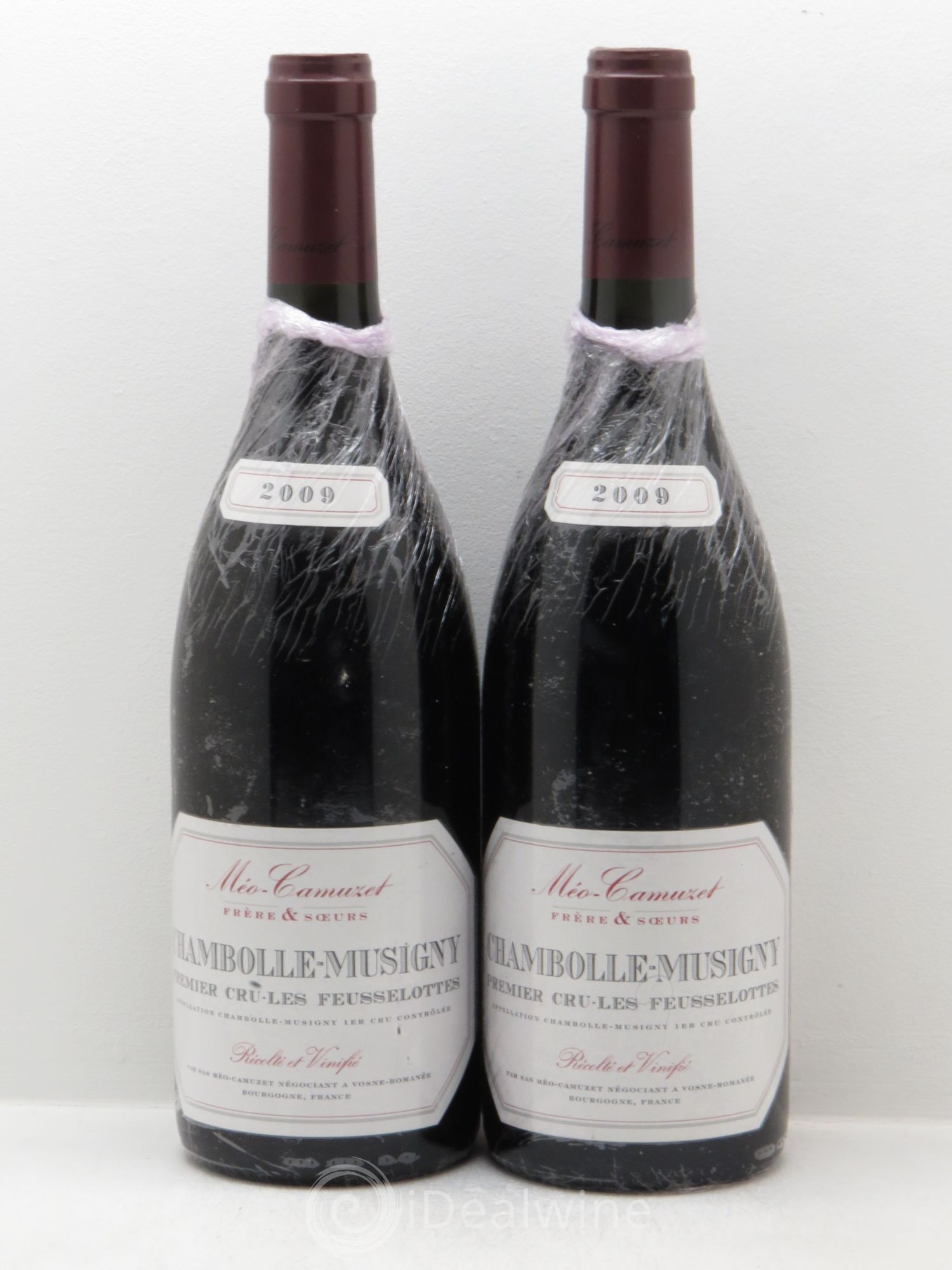 Chambolle-Musigny 1er Cru Les Feusselottes Méo-Camuzet (Frère & Soeurs) 2009 - Lot de 2 bouteilles - 0