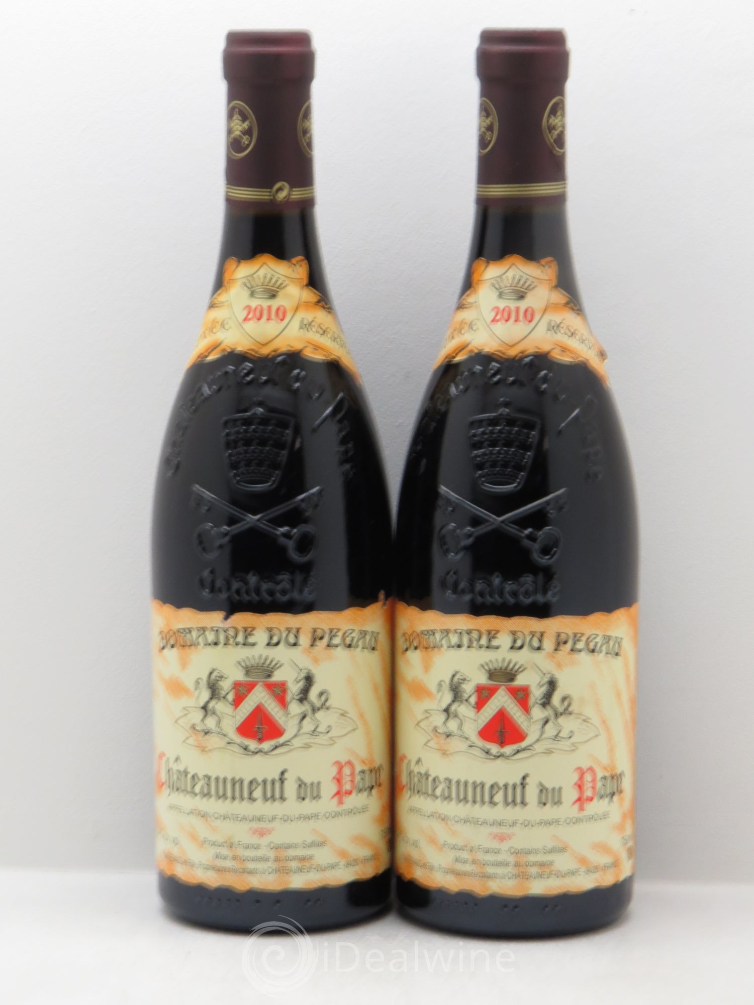Châteauneuf-du-Pape Domaine du Pégau Cuvée Réservée Paul et Laurence Féraud 2010 - Lot de 2 bouteilles - 0