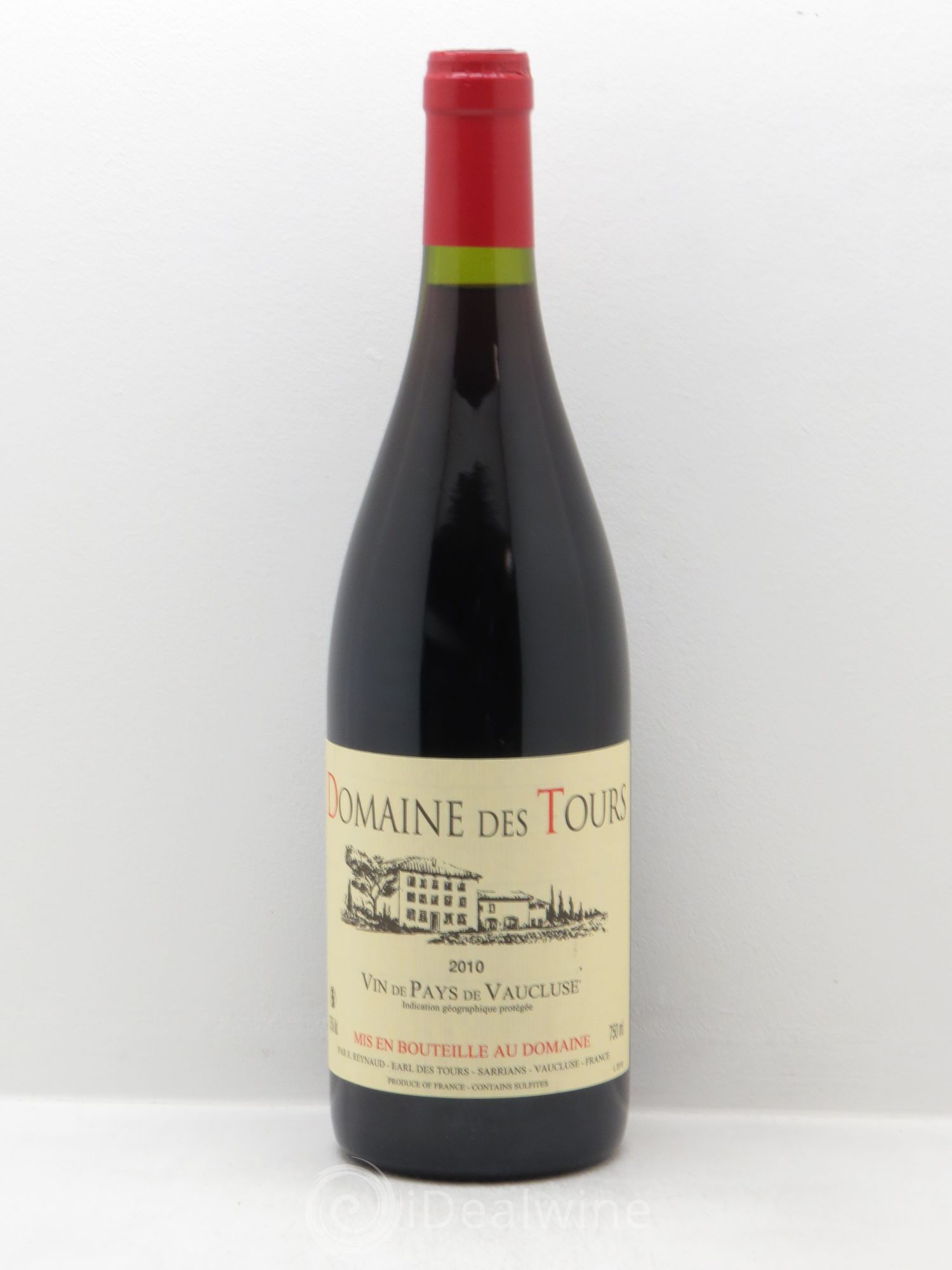 Rhône Vin de pays Château des Tours 2010 - Lot of 1 bottle - 0
