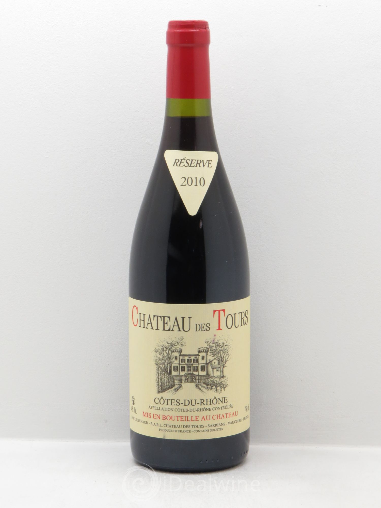 Côtes-du-Rhône Château des Tours Emmanuel Reynaud 2010 - Lot de 1 bouteille - 0