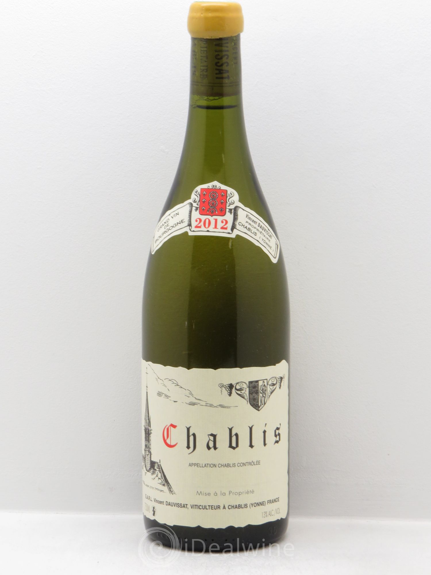 Chablis Vincent Dauvissat (Domaine) 2012 - Lot de 1 bouteille - 0